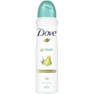 اسپری ضدتعریق زنانه داو با رایحه گلابی و آلوئه ورا Dove Go Fresh حجم 150 میل