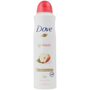اسپری ضدتعریق زنانه داو با رایحه سیب و چای سفید Dove Go Fresh حجم 150 میل