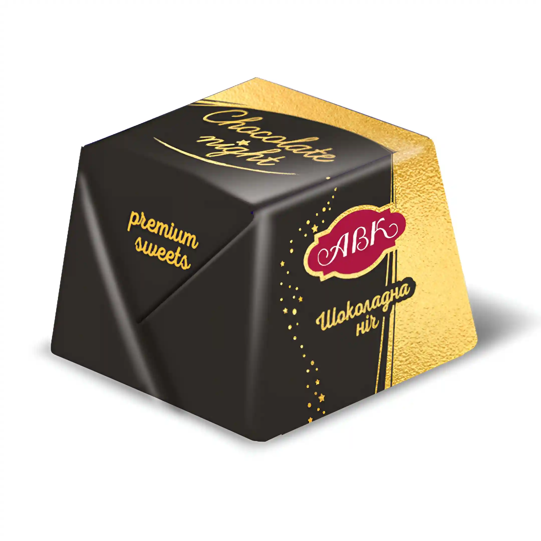 شکلات پذیرایی تلخ ABK مدل Night با مغز...