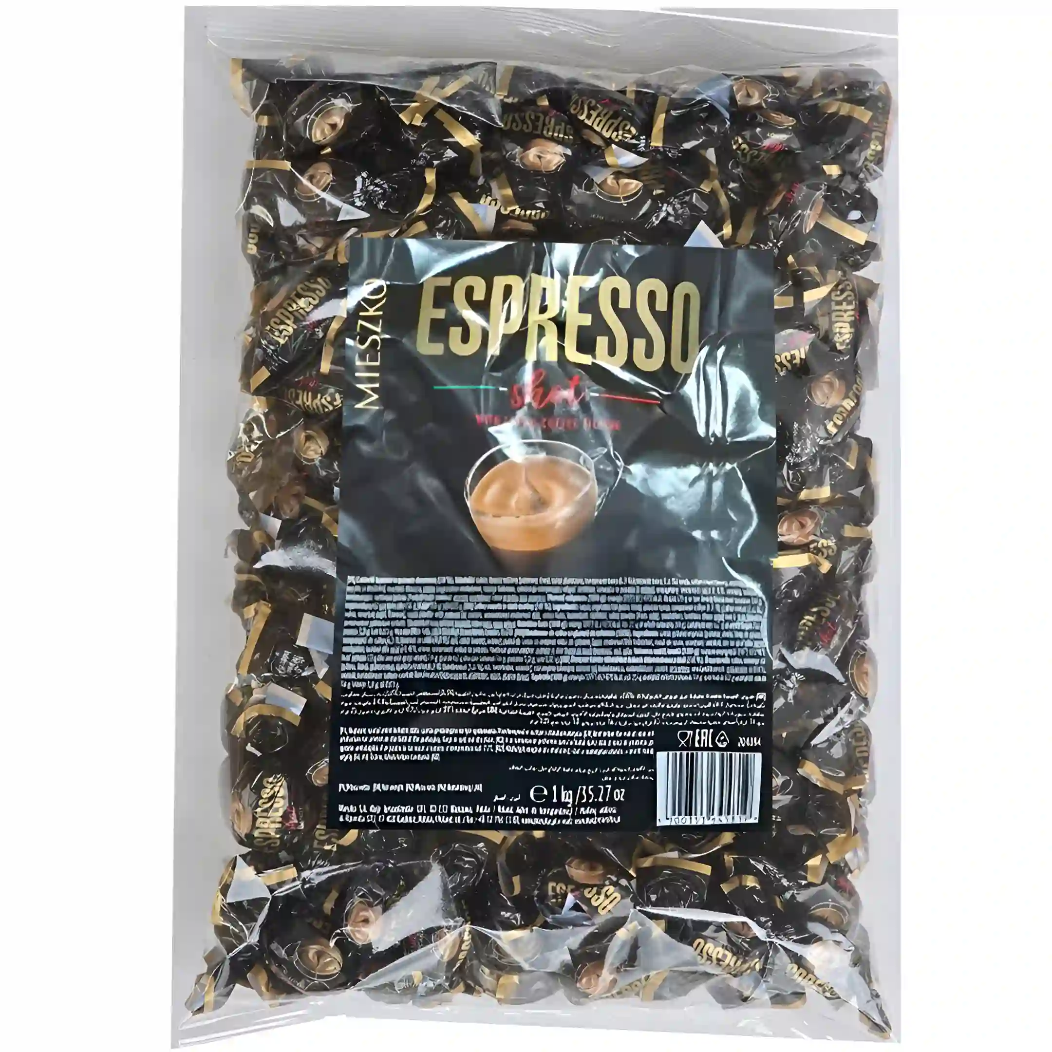 شکلات اسپرسو میزشکو با مغز کرم قهوه Mieszko...