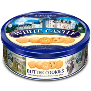 بیسکوییت كره اي وايت كستل White Castle Butter Cookies وزن 454 گرم