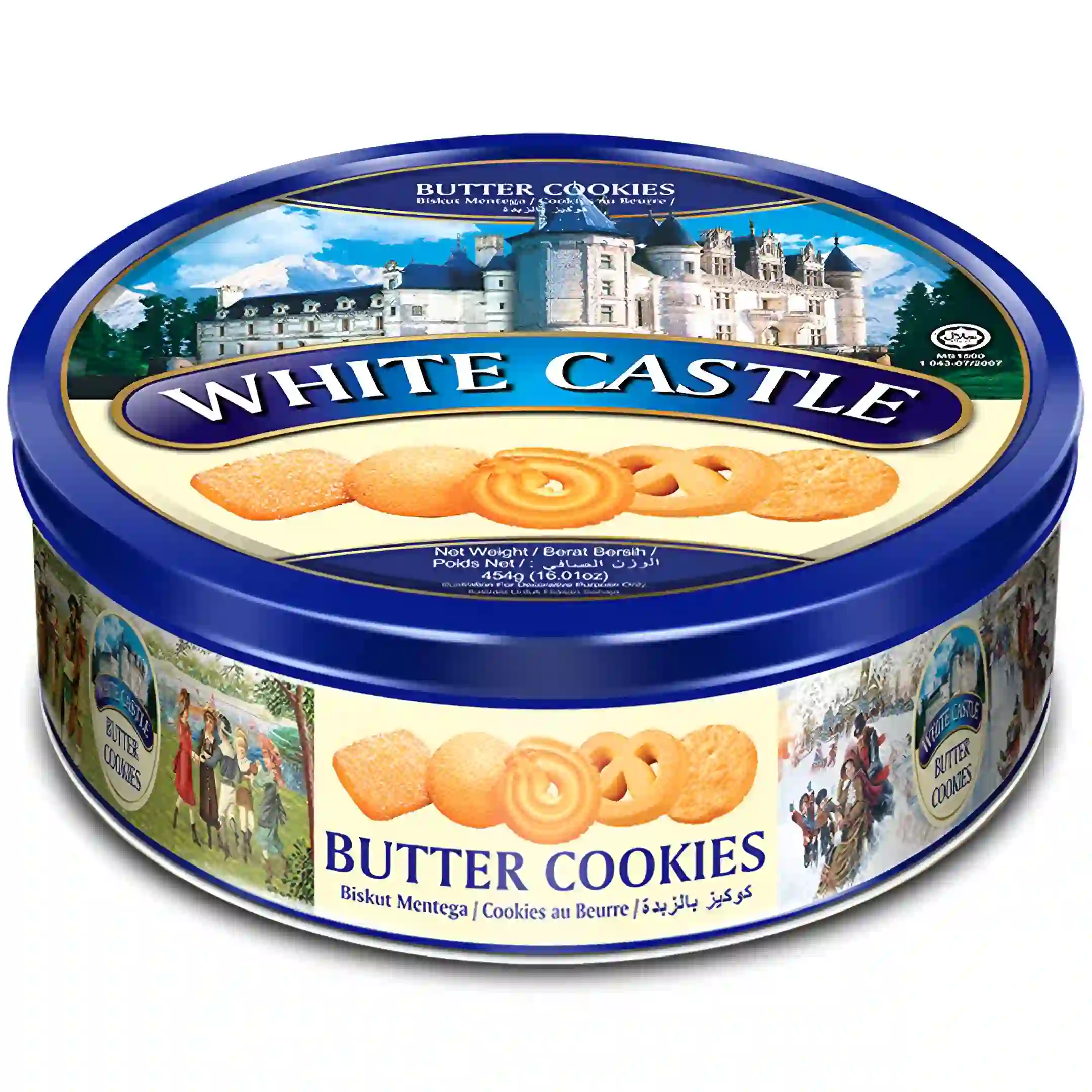 بیسکویت کوکی کره‌ای White Castle وایت کستل قوطی...