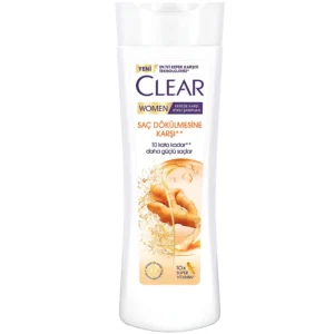 شامپو ضد شوره و ضد ریزش زنانه کلیر با عصاره زنجفیل Clear Sac Dokulmesine Karsi Zencefil Ozu حجم 350 میل