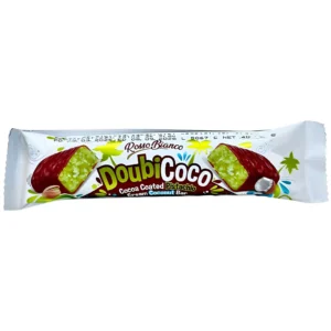 شکلات دوبی روسو بیانکو با مغز پسته و نارگیل Doubi Coco Rosso Bianco وزن 40 گرم