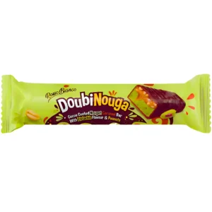 شکلات دوبی روسو بیانکو با مغز پسته و بادام زمینی Doubi Nouga Rosso Bianco وزن 50 گرم
