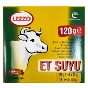 عصاره گوشت گاو لزو حاوی 6 قرص ET SUYU Lezzo وزن 120 گرم