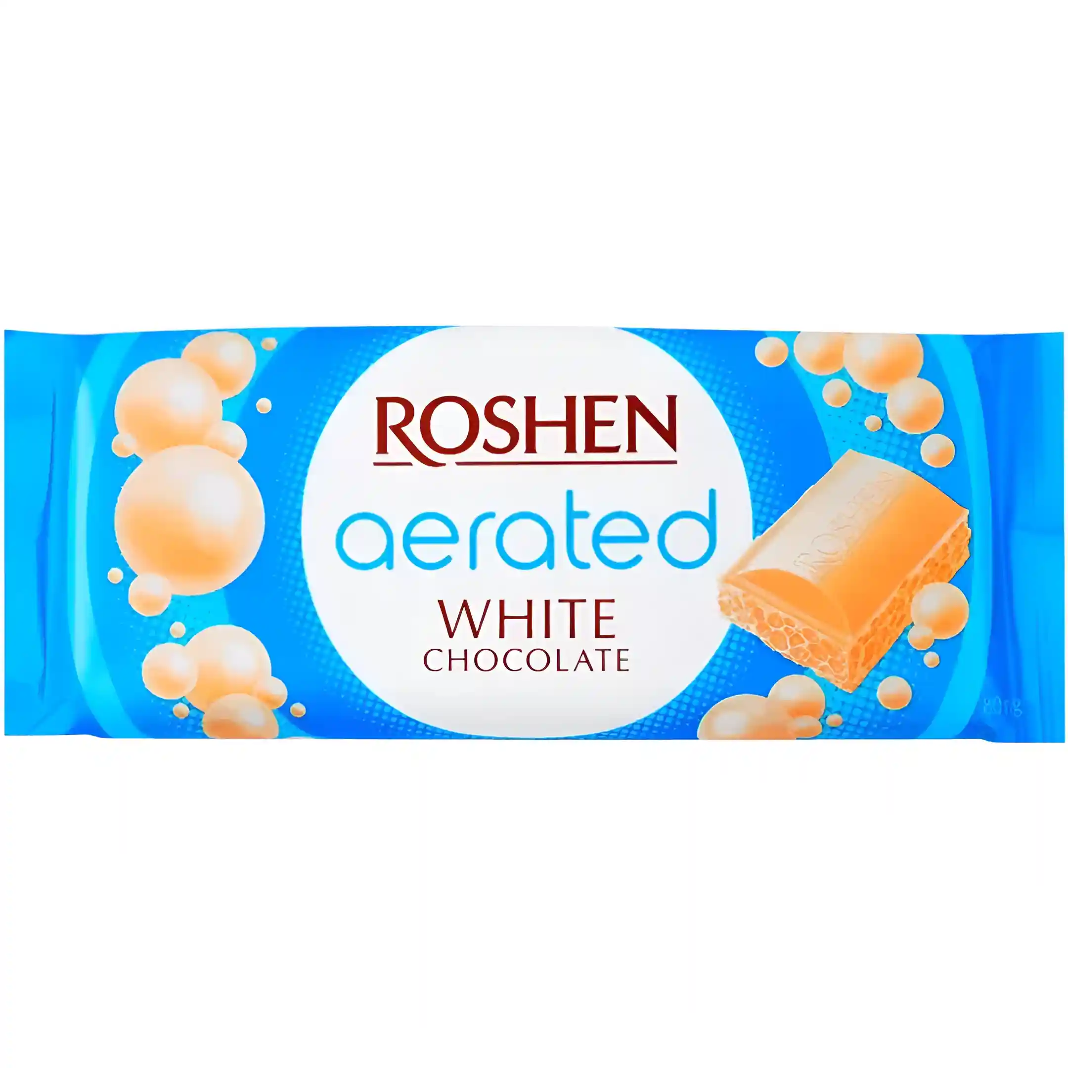 شکلات تابلت سفید حبابی روشن Roshen Aerated White...