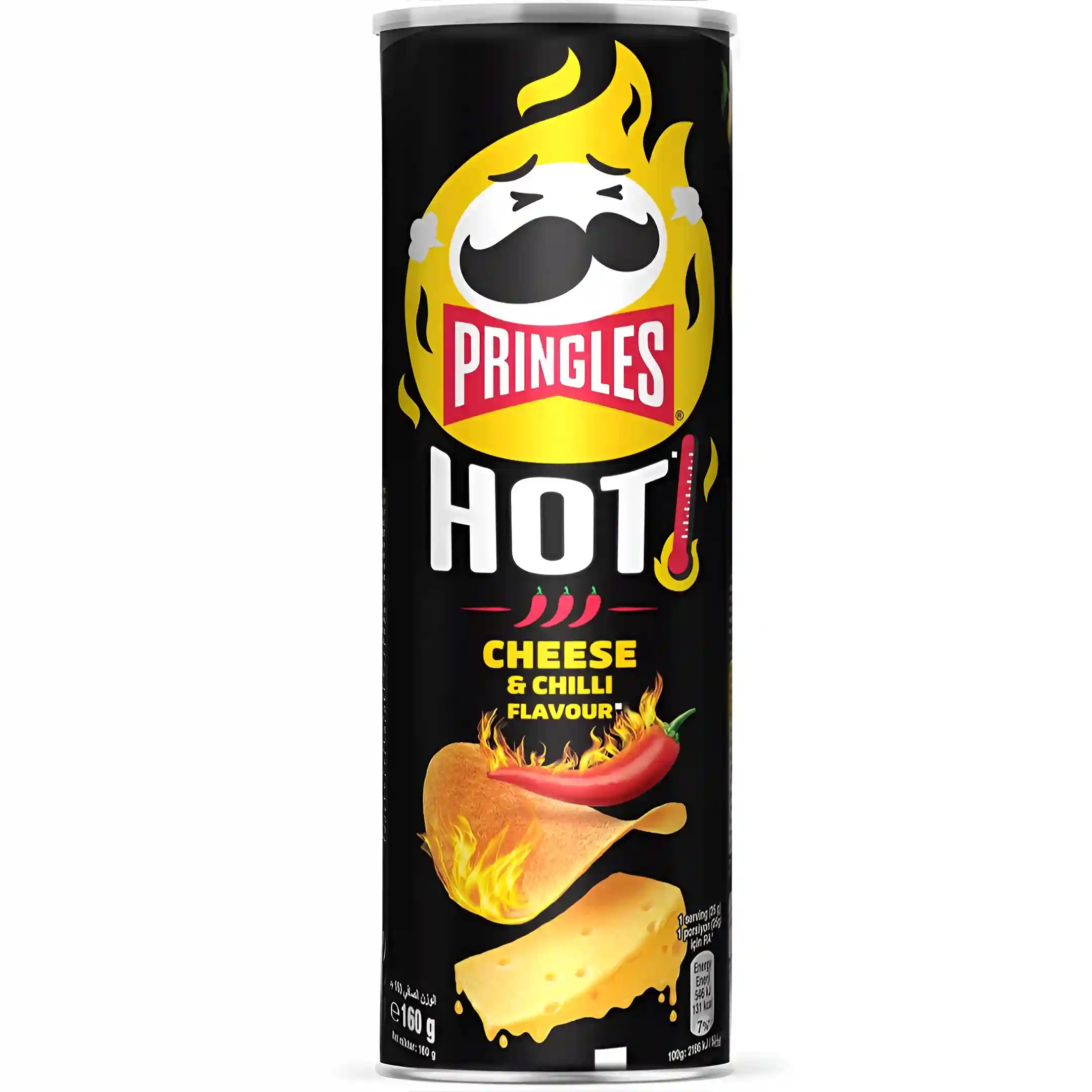 چیپس پرینگلز با طعم پنیر و فلفل چیلی...