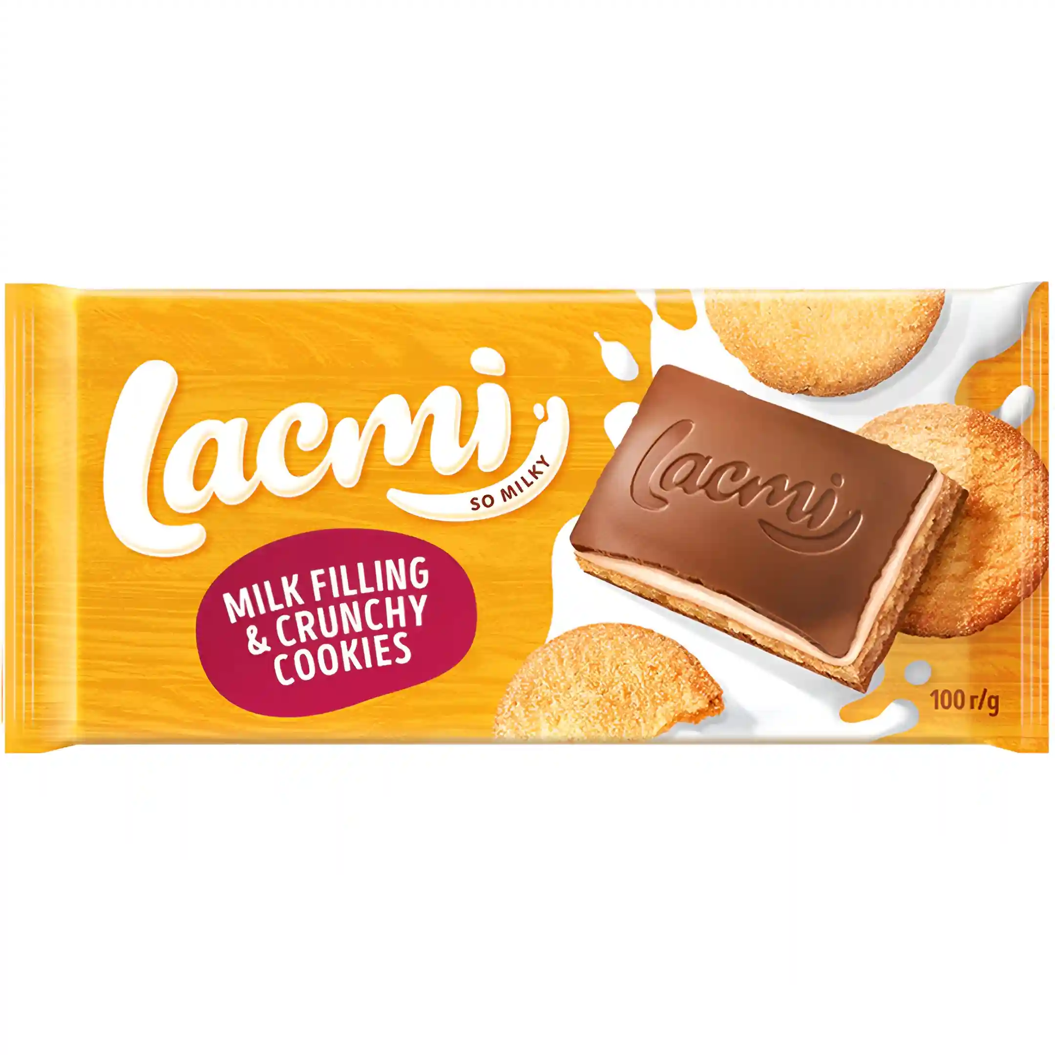 شکلات شیری روشن لاکمی مغز کرم کوکی Roshen...