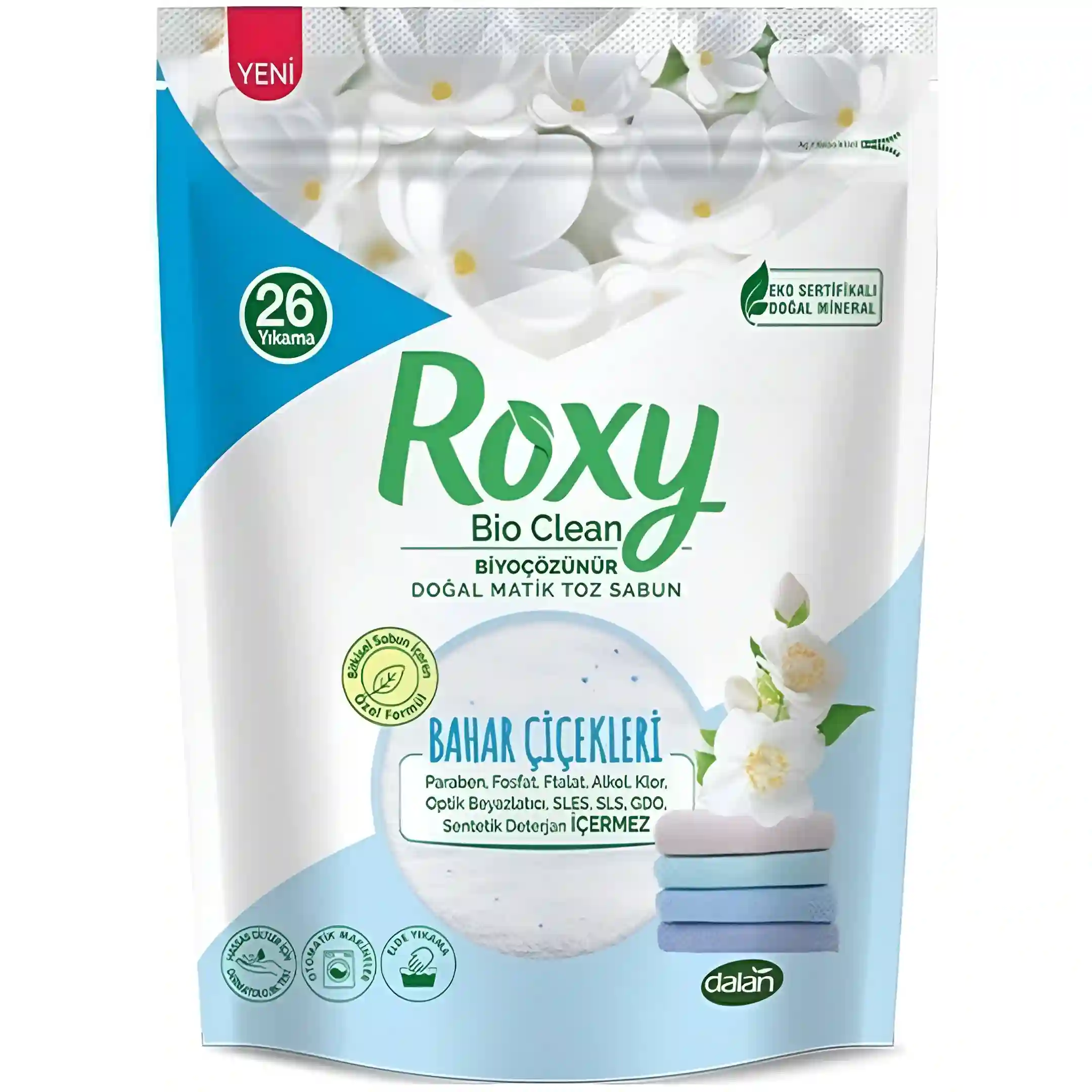پودر صابون ماشین لباسشویی رکسی Roxy با رایحه...
