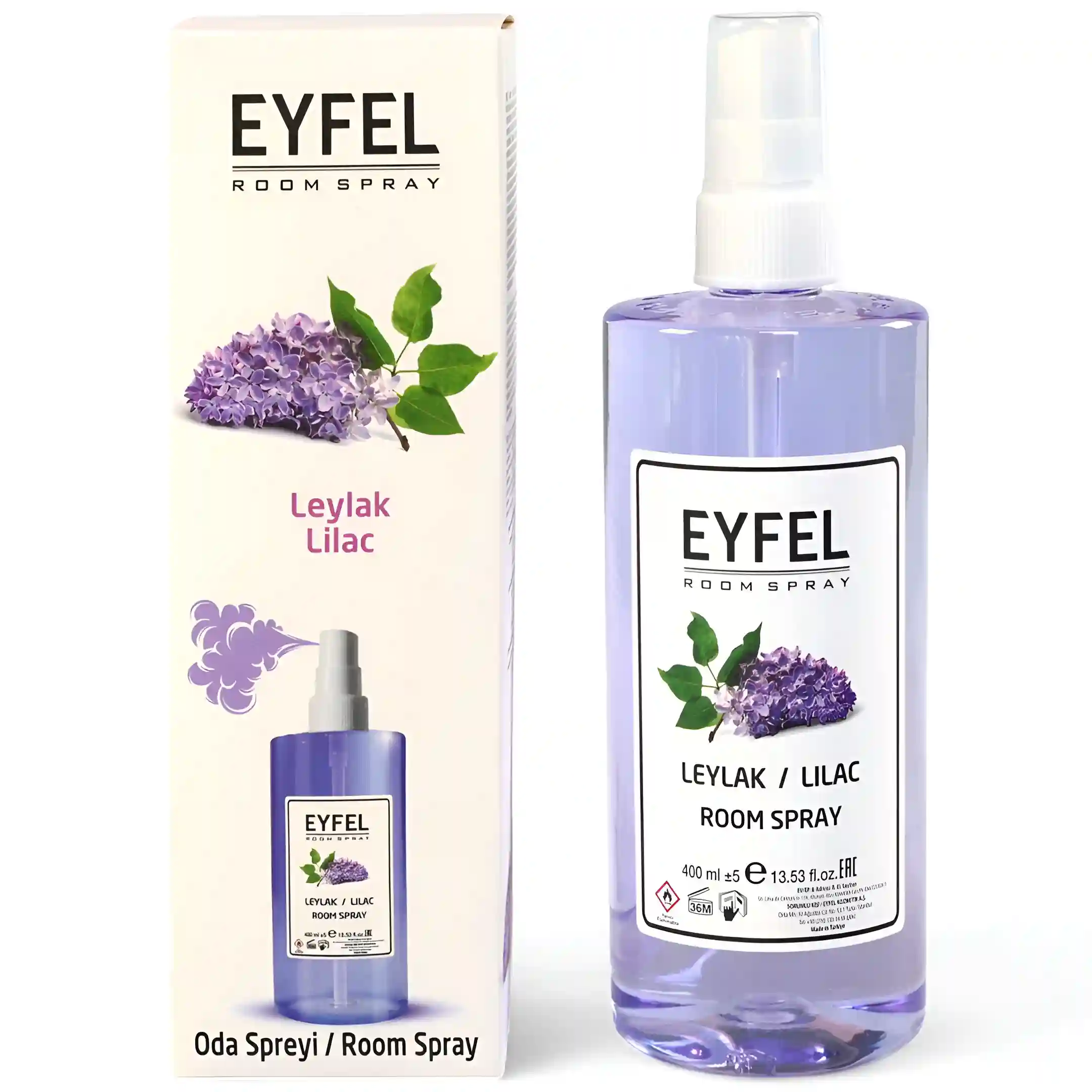 اسپری خوشبوکننده ایفل مدل یاس بنفش Eyfel Leylak...