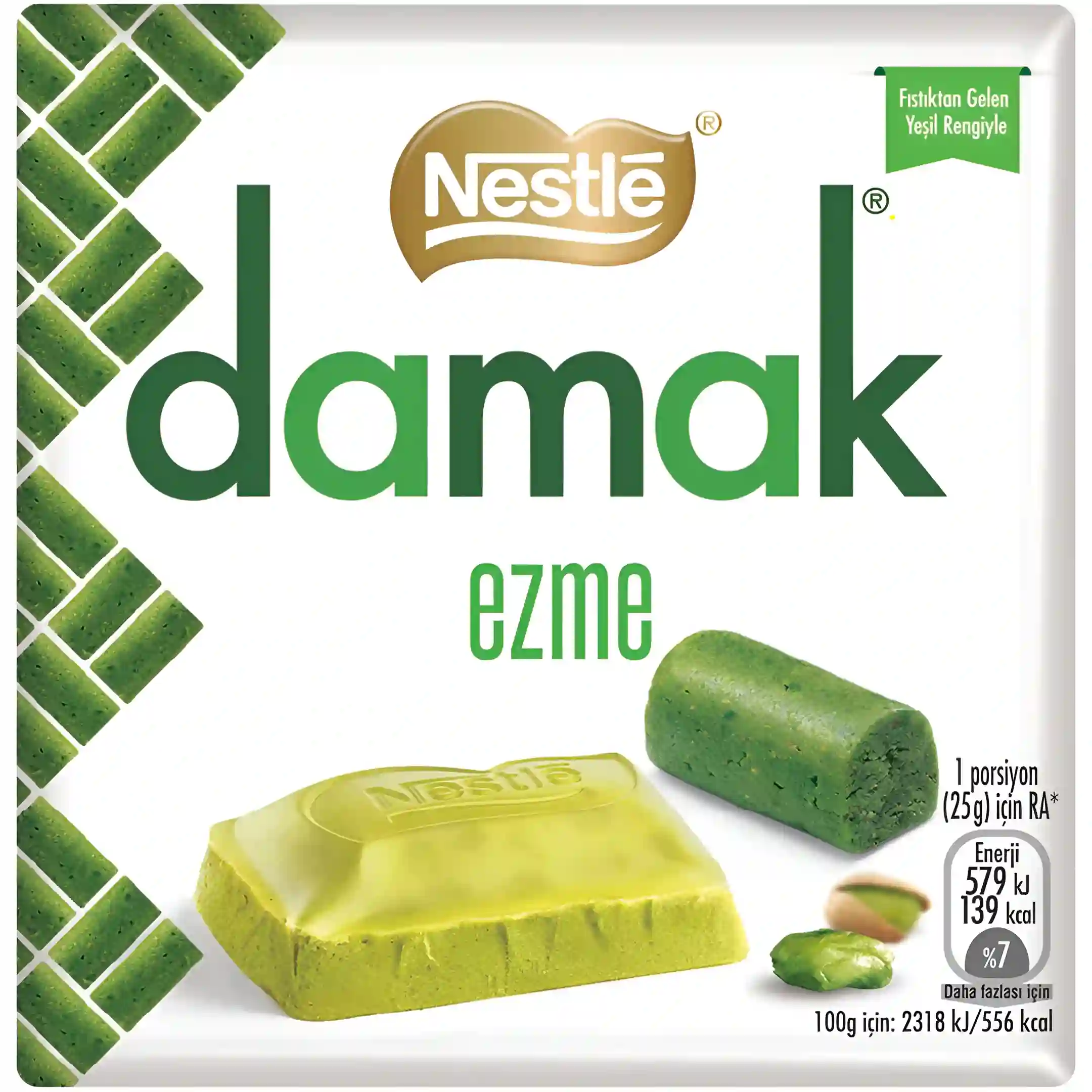 شکلات تخته ای نستله داماک پسته Ezme وزن...