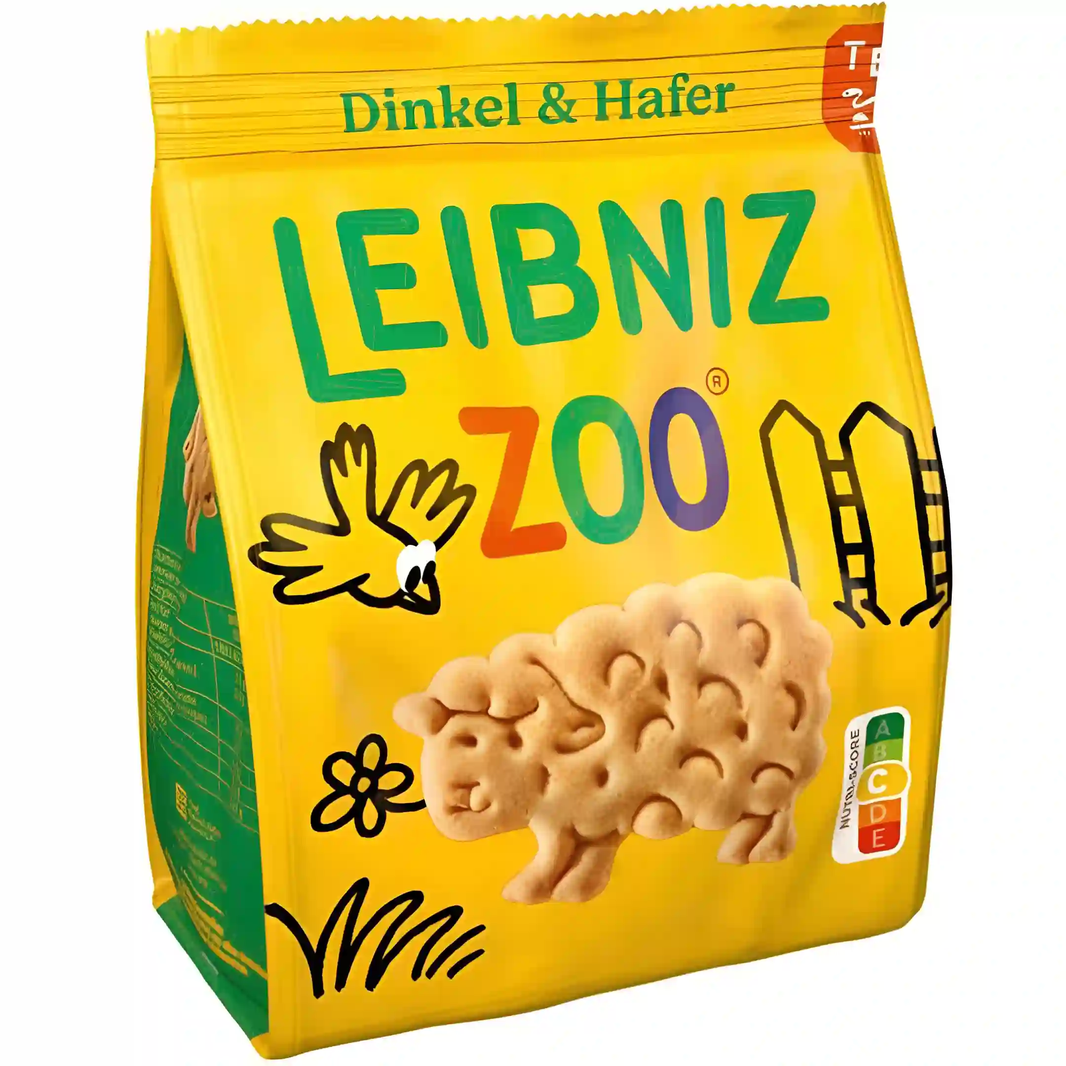 بیسکویت باغ وحشی لایبنیز حاوی جو دو سر...