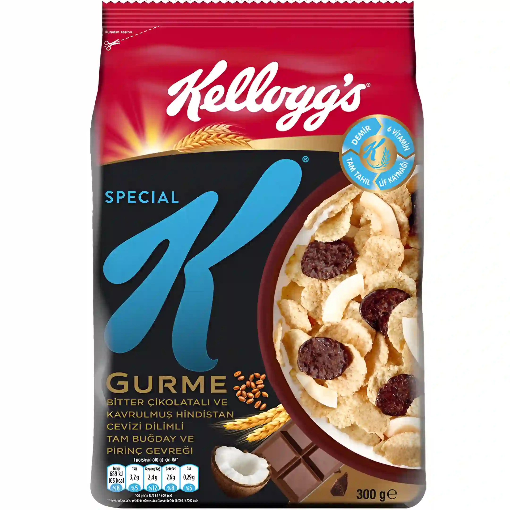 کورن فلکس کلاگز اسپشیال کی با تکه های...