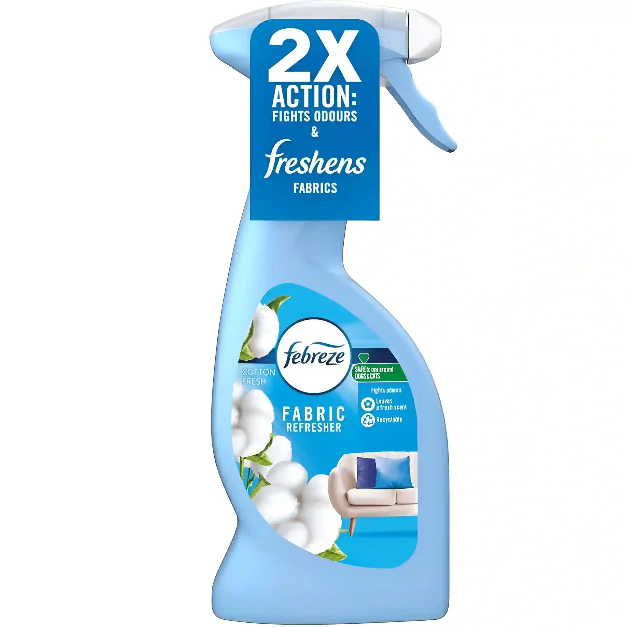 اسپری خوشبو کننده پارچه فبرز با رایحه پنبه...