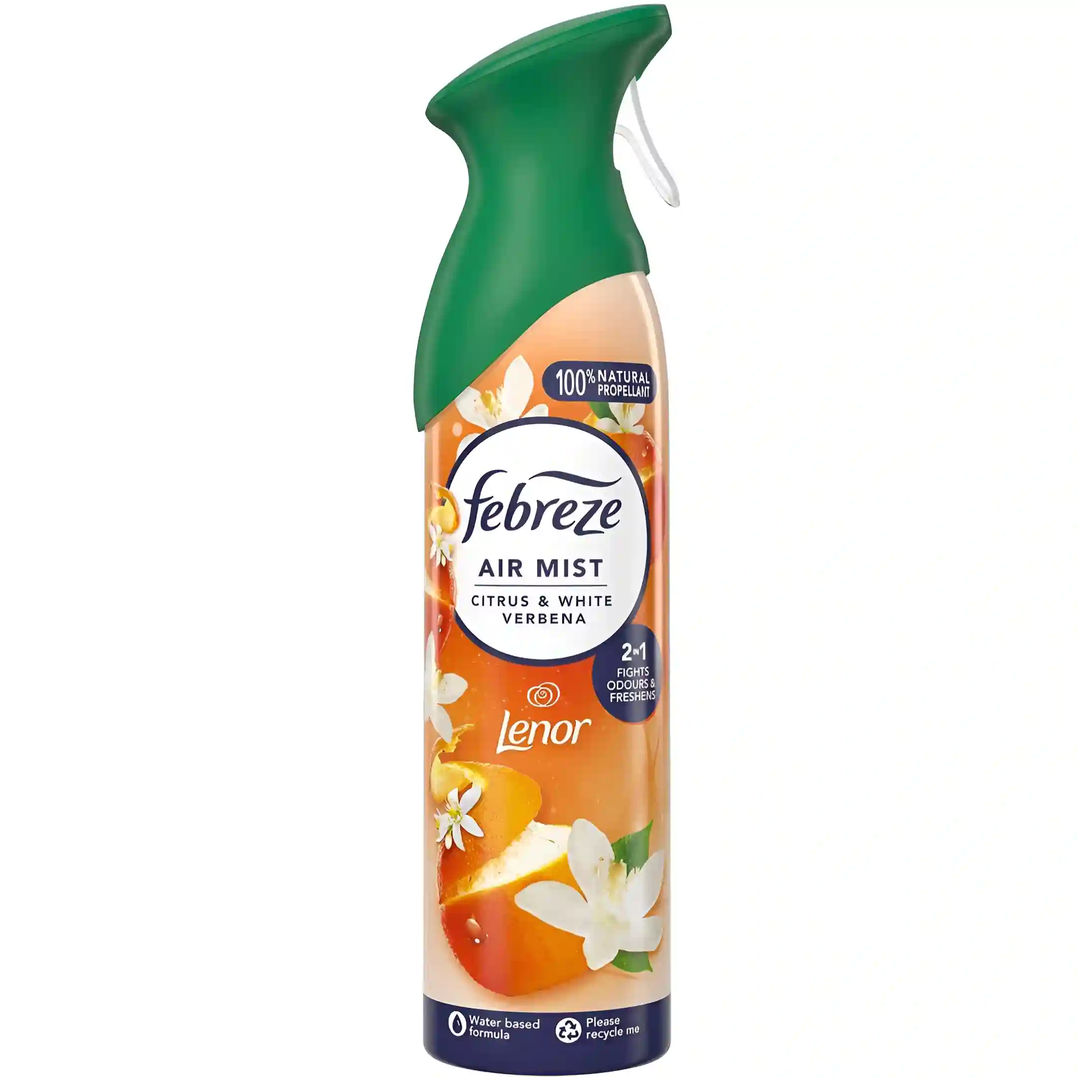 اسپری خوشبو کننده هوا فبرز با رایحه مرکبات و گل شاهپسند Febreze Citrus & White Verbena حجم 185 میل