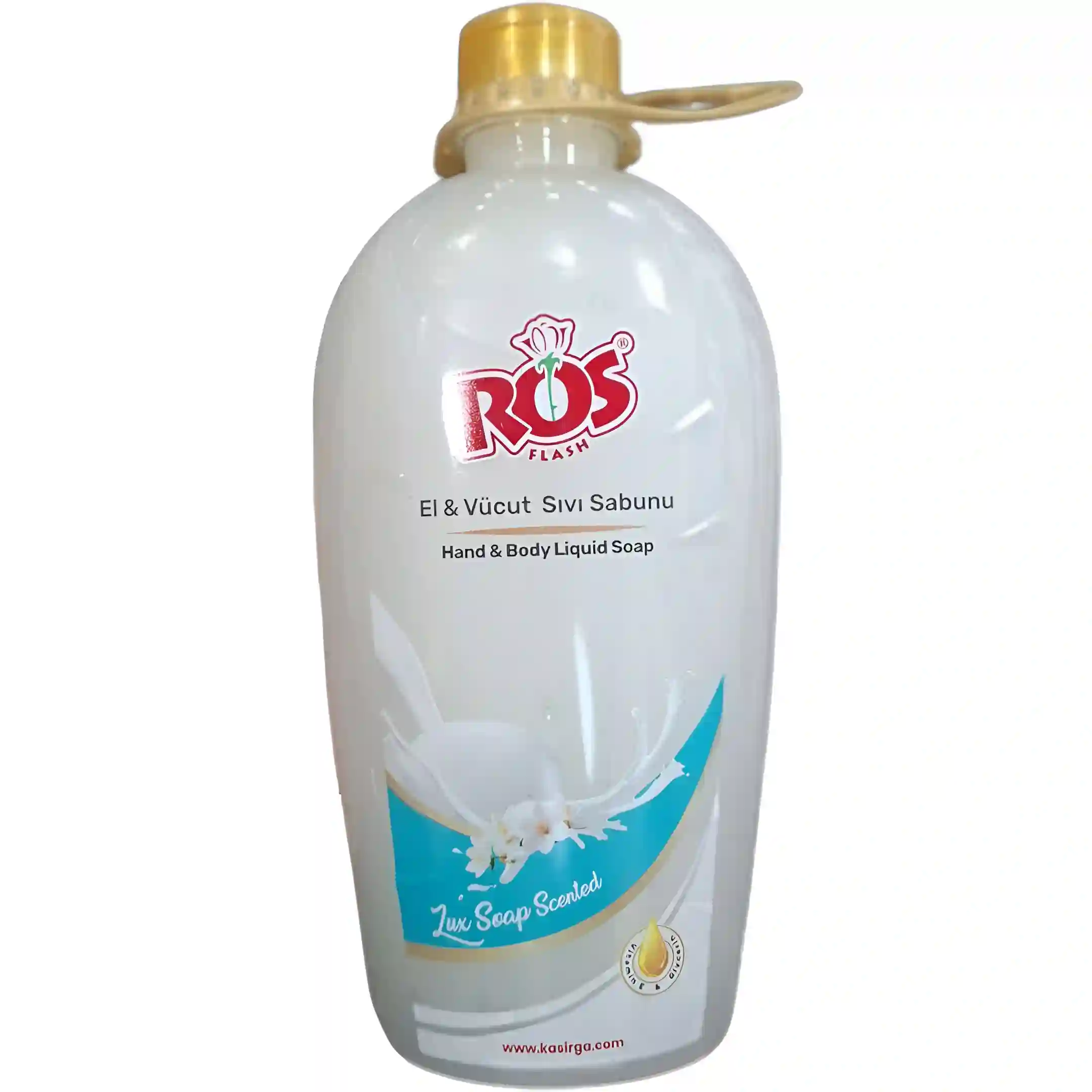 صابون مایع مو و بدن رز با رایحه...