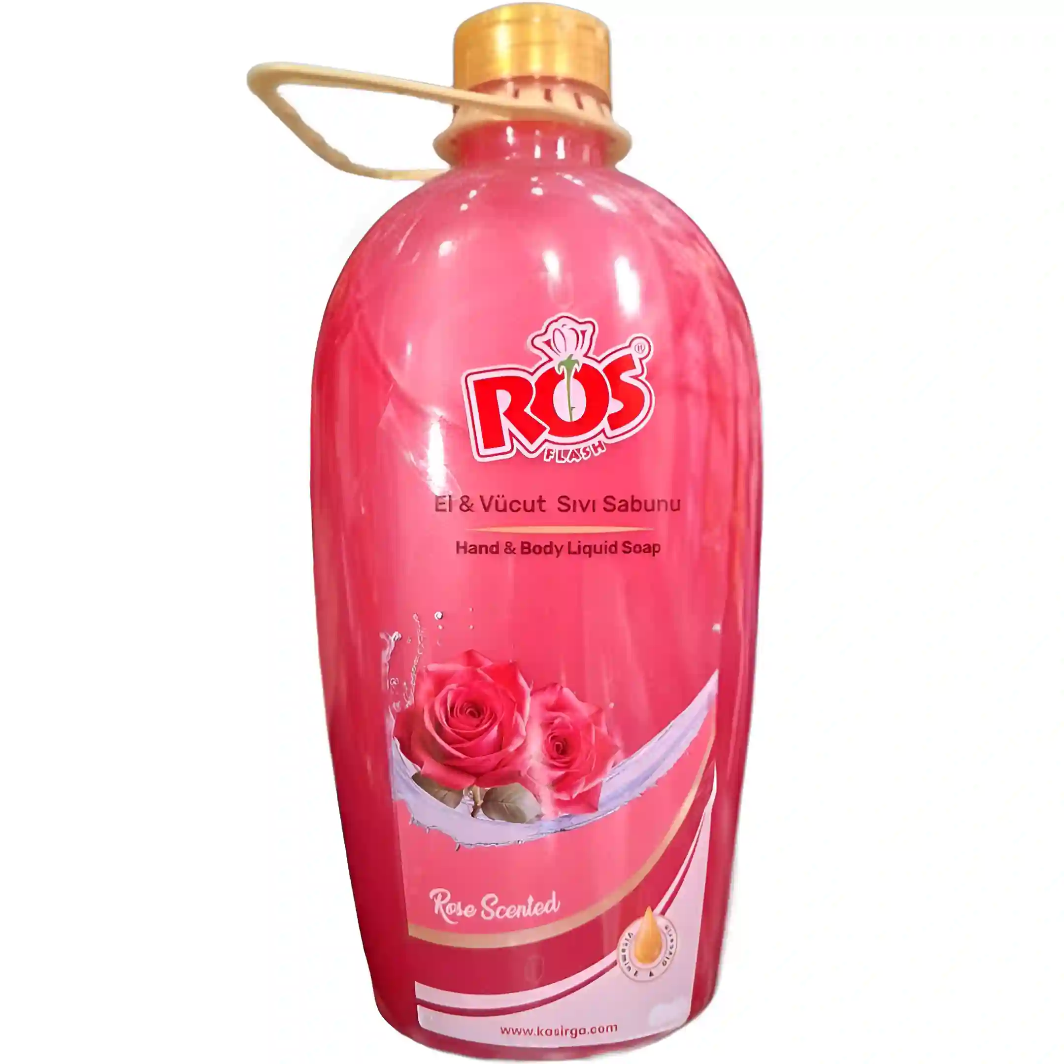 صابون مایع مو و بدن رز با رایحه...