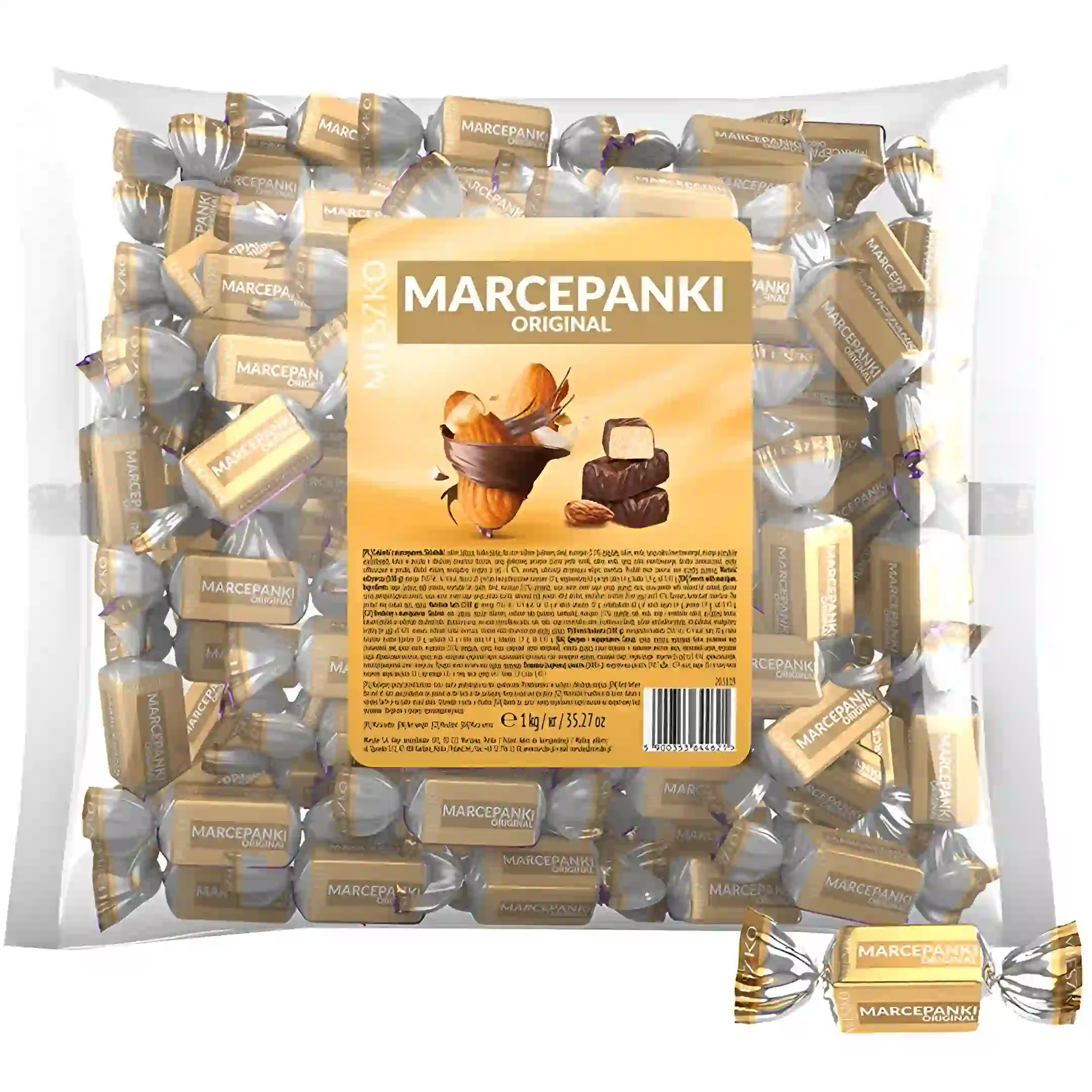 شکلات پذیرایی میزشکو Mieszko مدل Marcepanki با طعم...