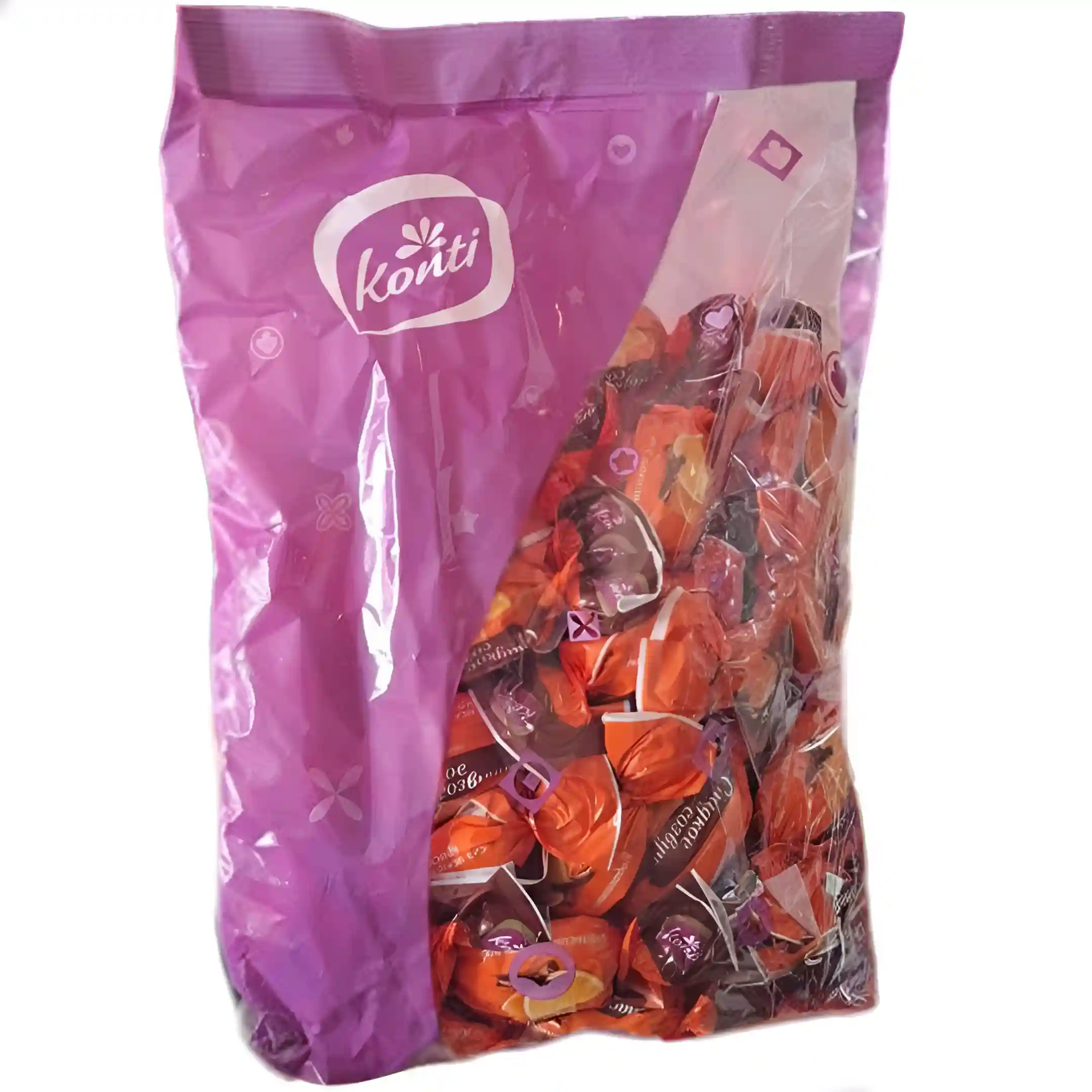 شکلات پذیرایی کنتی Konti فله با طعم پرتقالی...