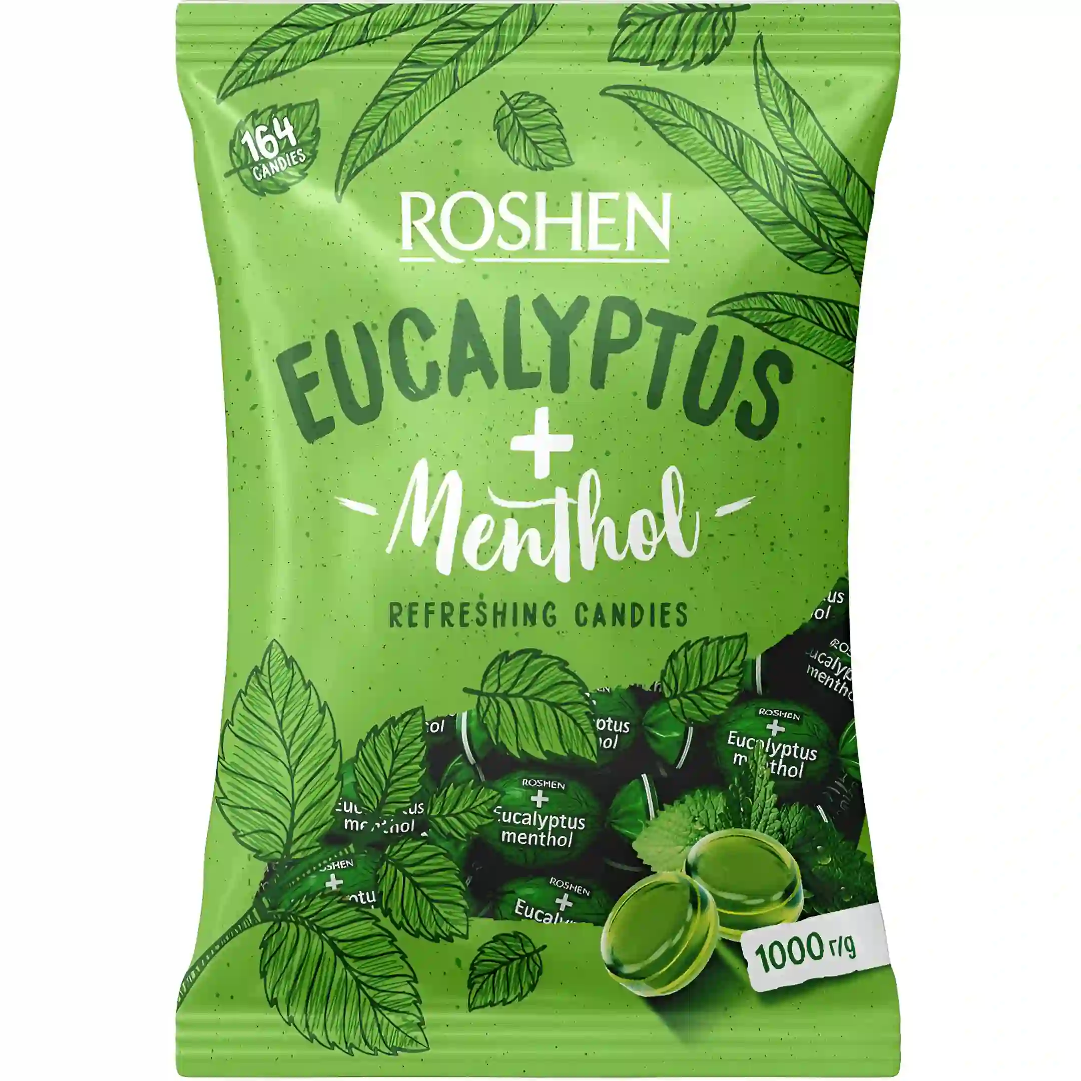 آبنبات نعنایی روشن Roshen با طعم اکالیپتوس و...