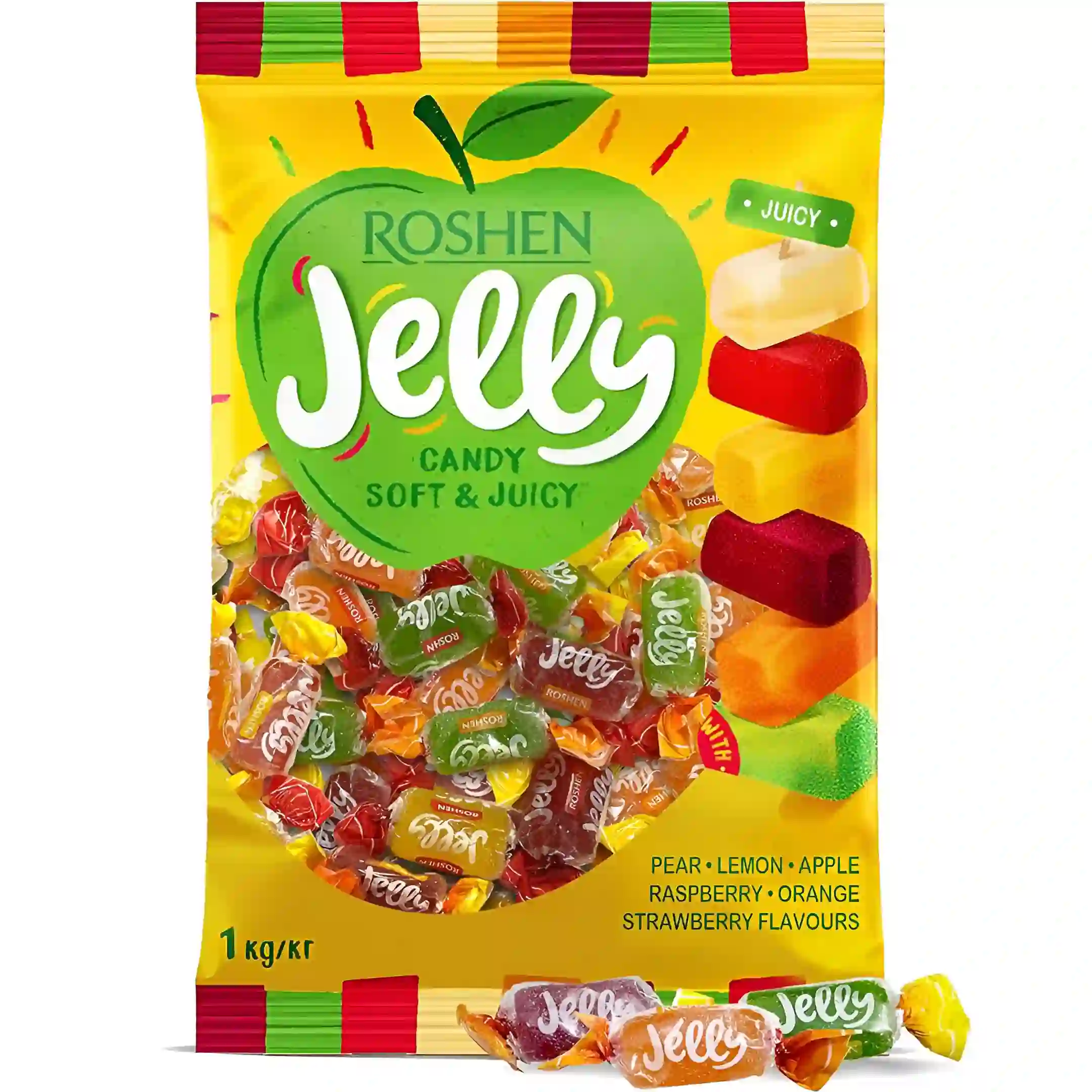 آبنبات ژله ای روشن Roshen مدل Jelly با...