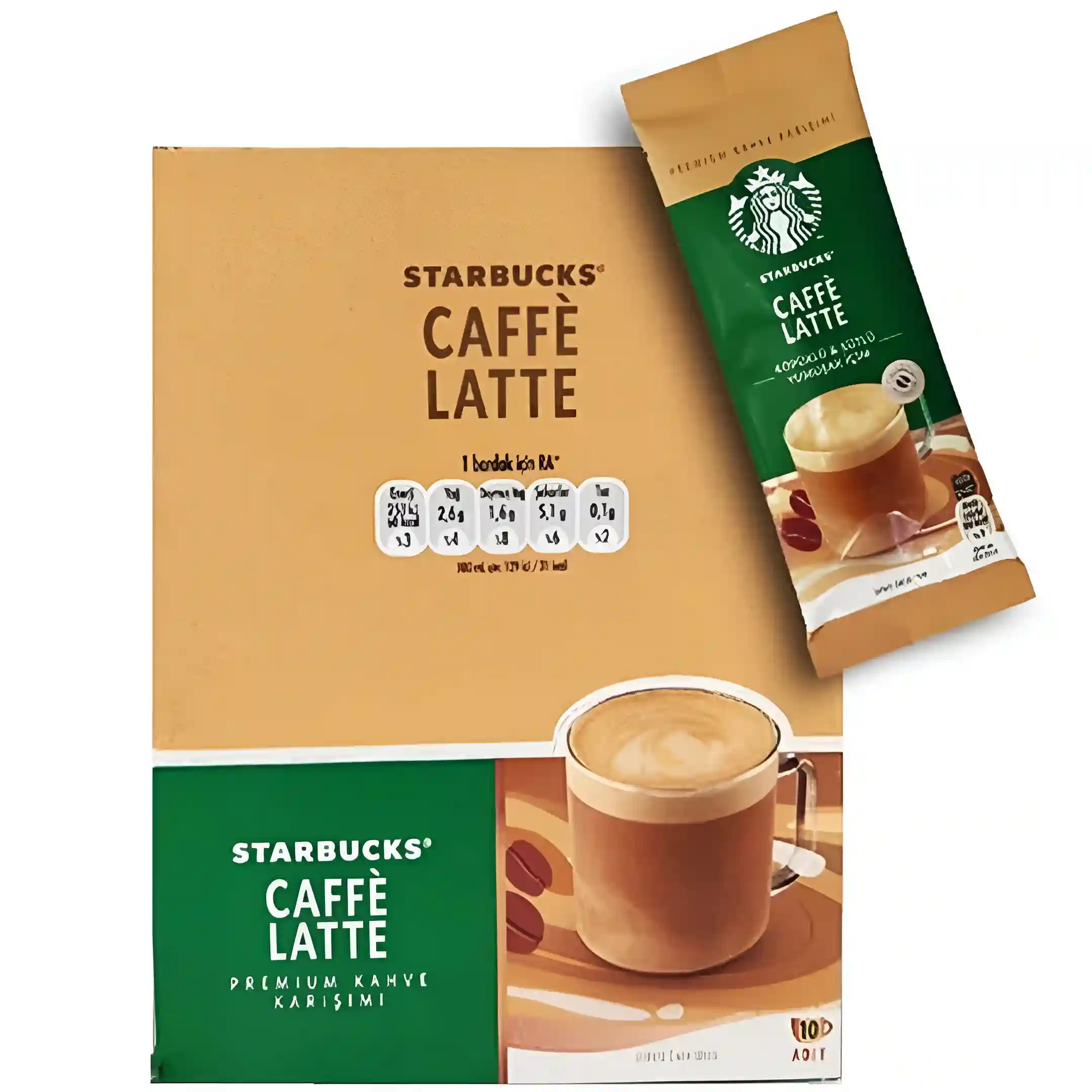 پودر قهوه فوری استارباکس Starbucks مدل Caffe Latte...
