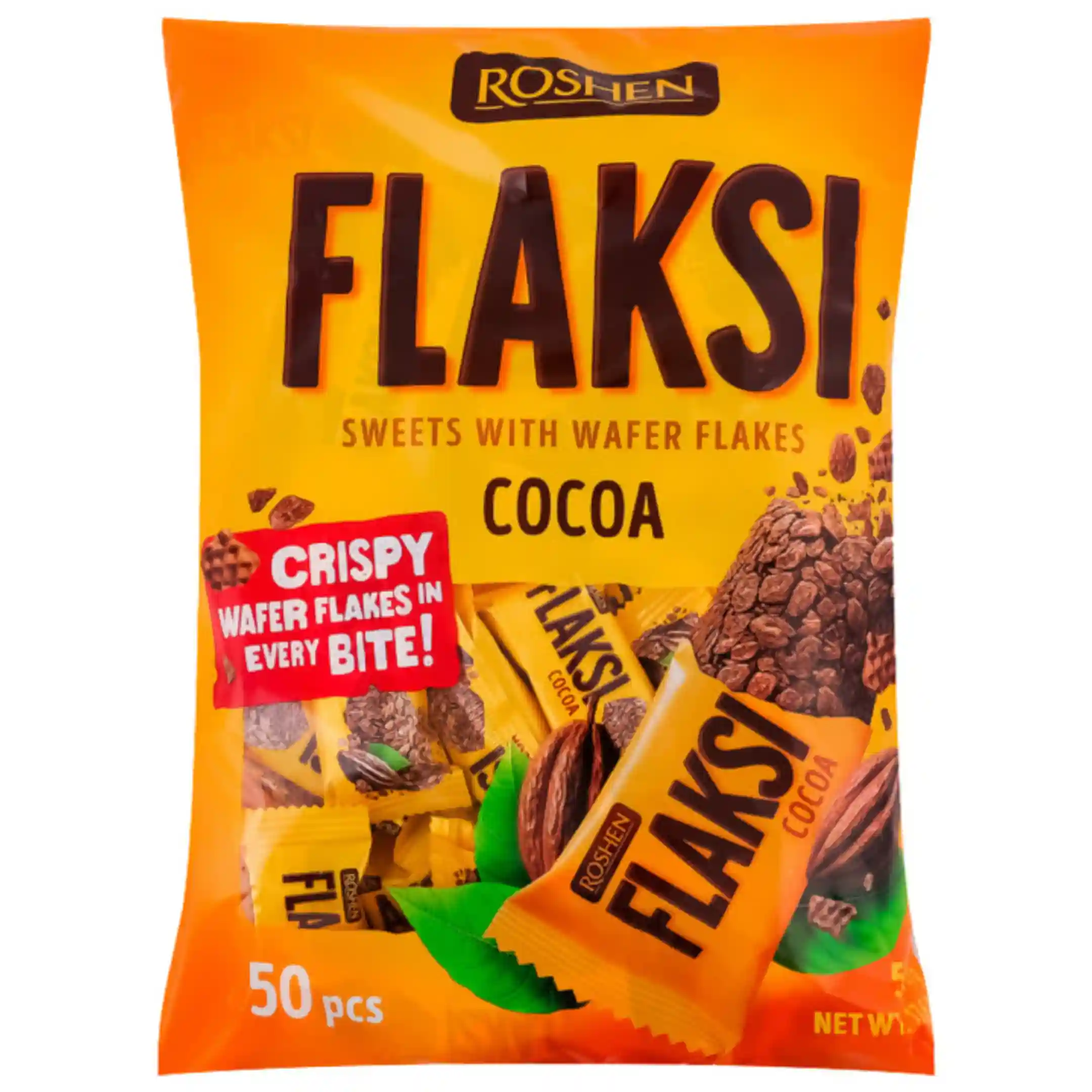 غلات فلکسی روشن کاکائویی Roshen Flaksi بسته 500...