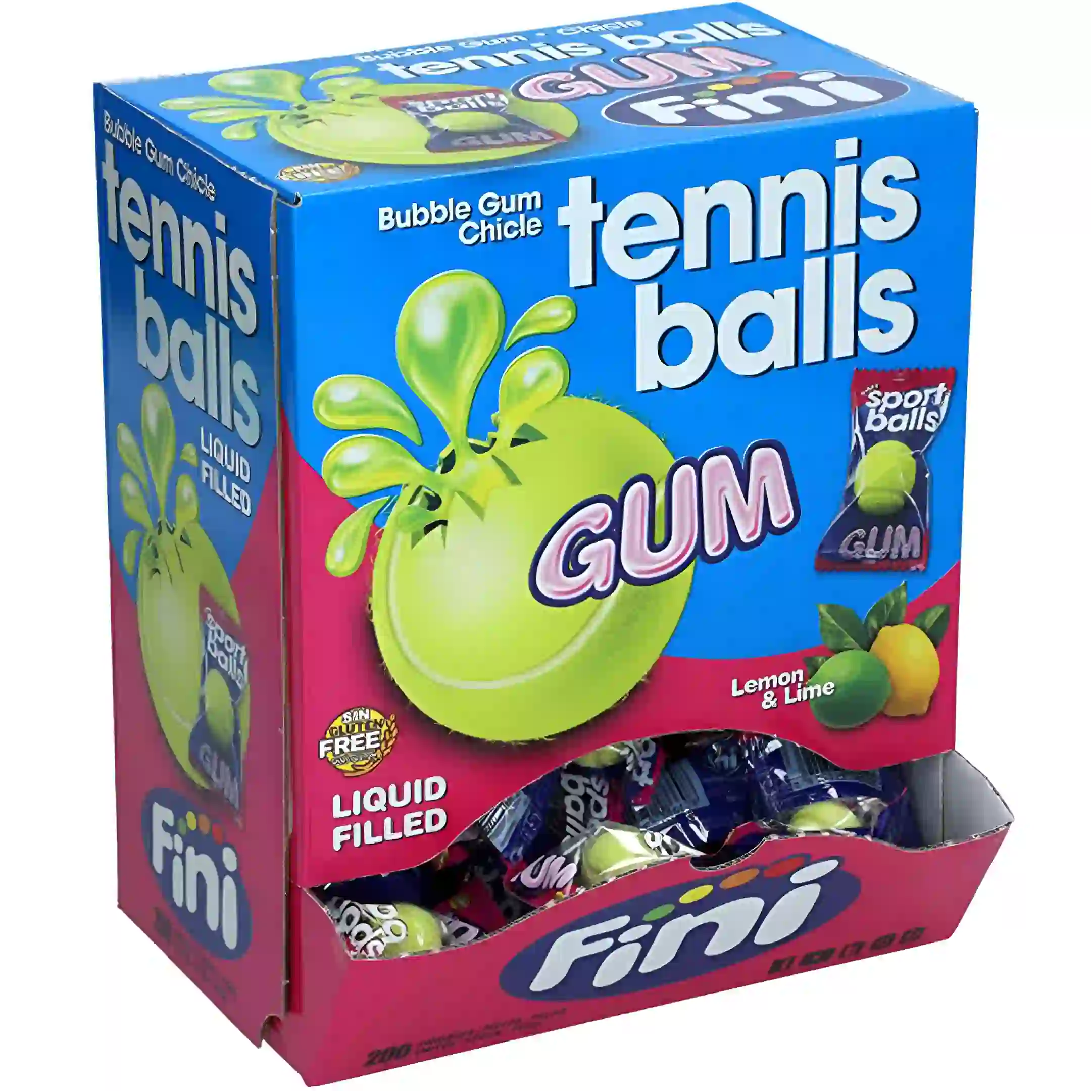 آدامس مغزدار فینی Fini طرح توپ تنیس با...