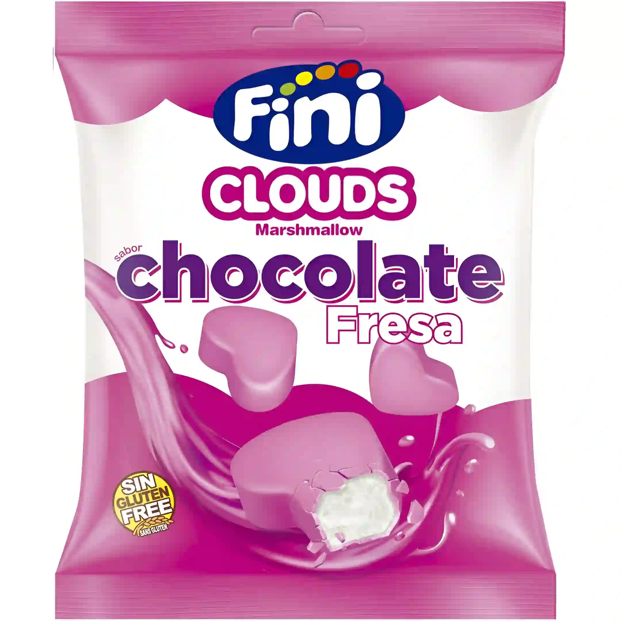 مارشمالو شکلاتی فینی Fini با طعم توت فرنگی...