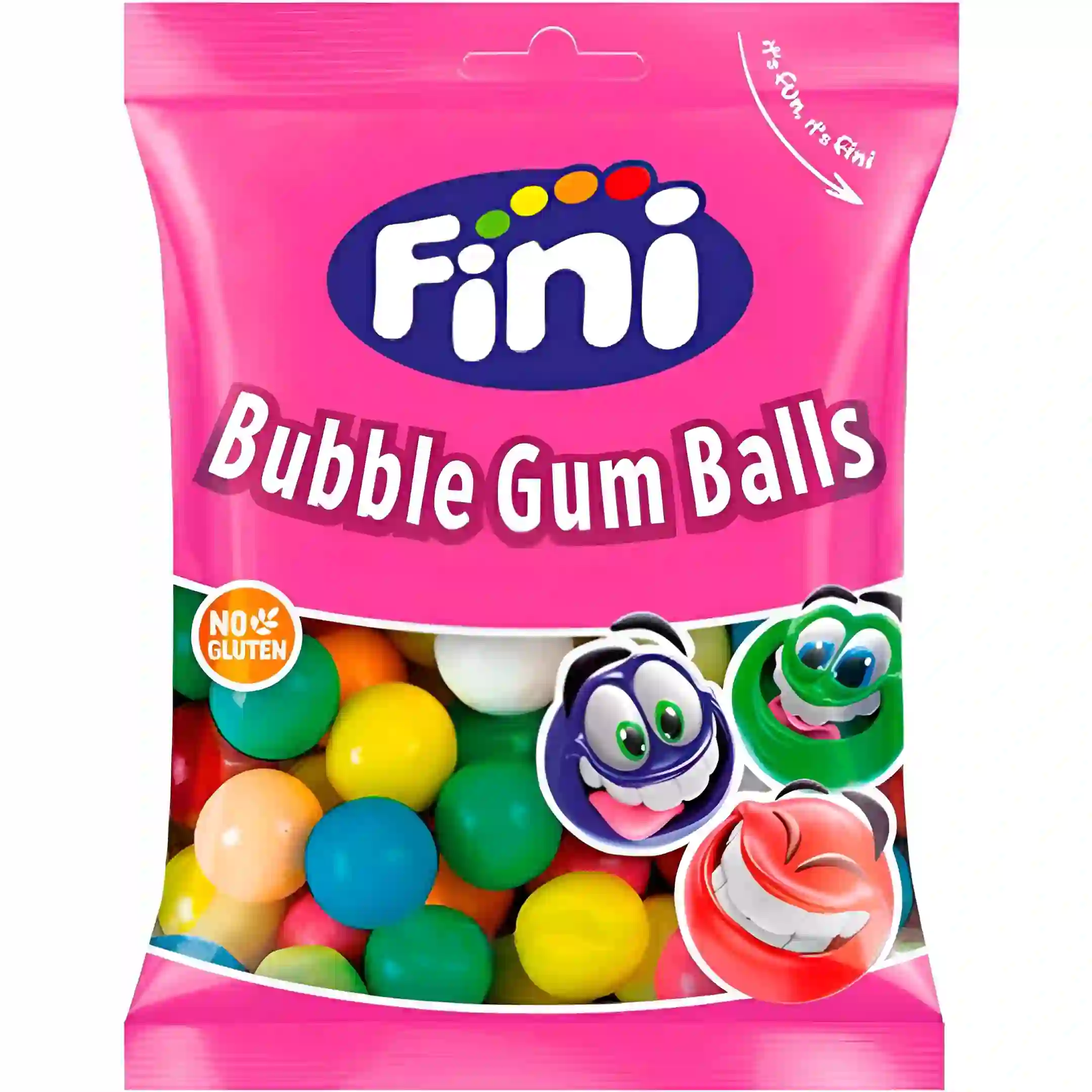 آدامس بادکنکی توپی فینی Fini مدل Bubble Gum...