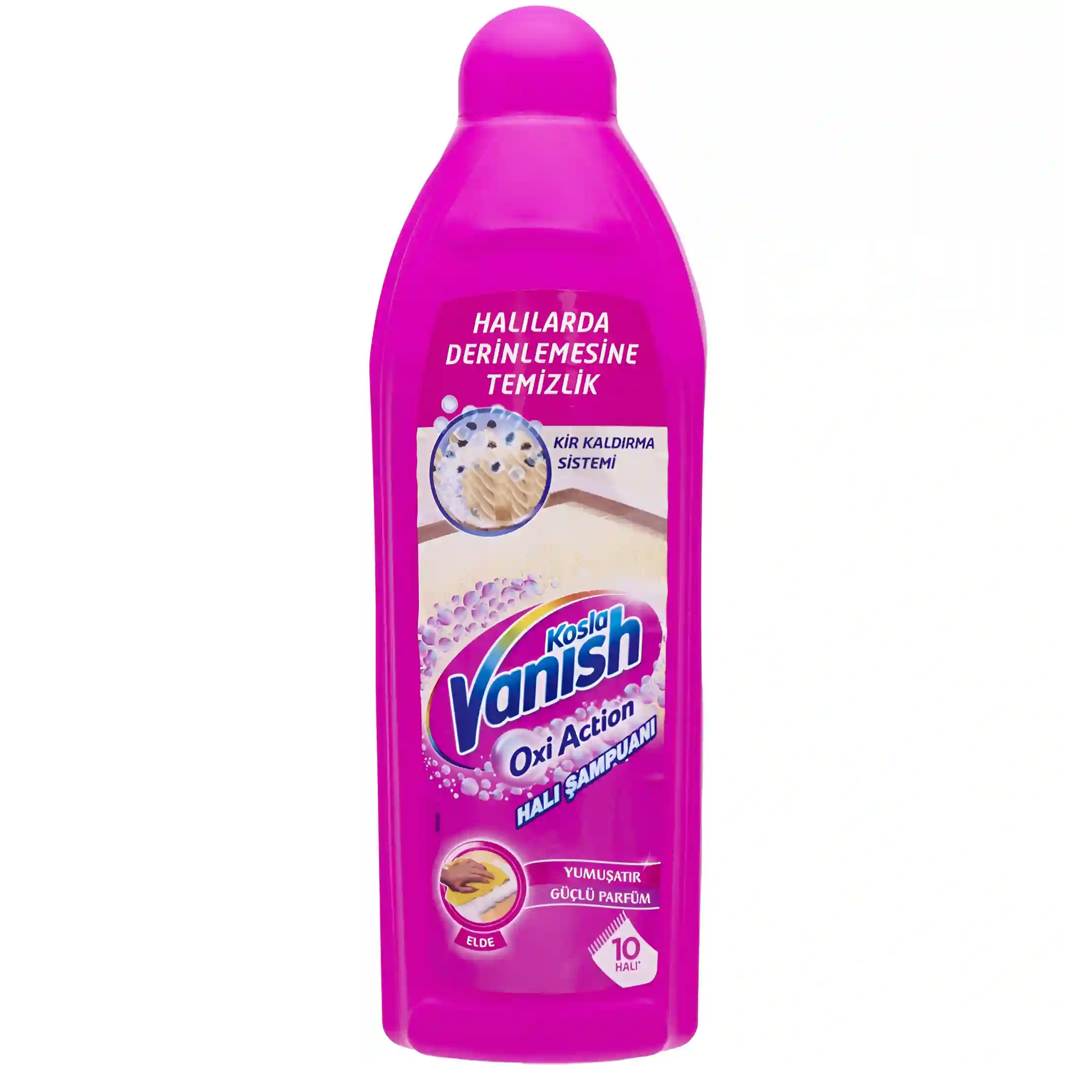 شامپو فرش و لکه بر ونیش مصرف دستی Vanish Oxi Action وزن 850 میل