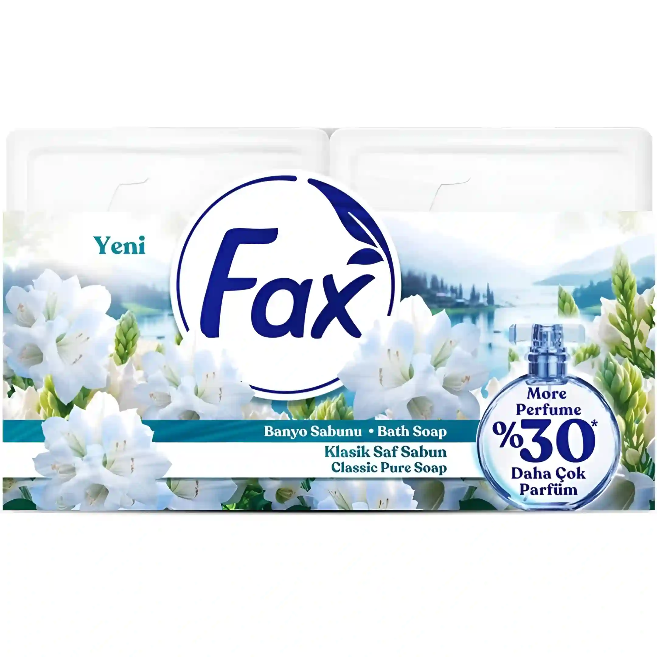 صابون حمام قالبی فکس مدل کلاسیک Fax وزن...