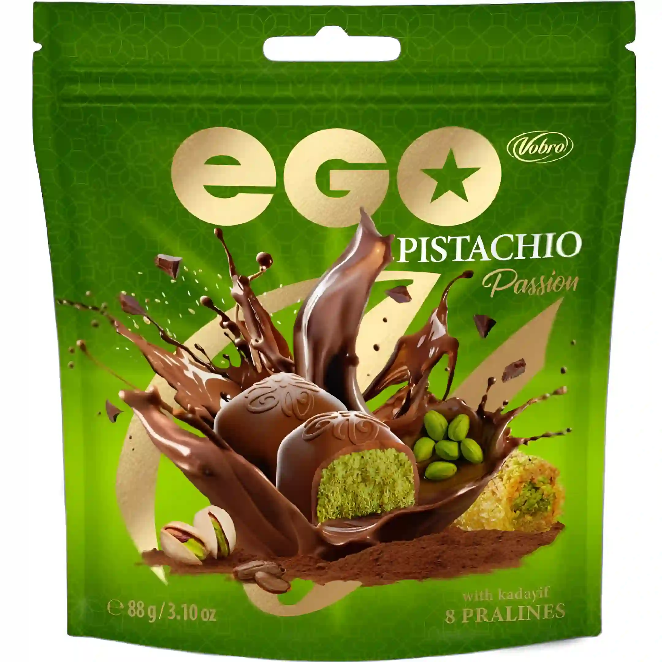 شکلات وبرو Vobro مدل Ego با مغز کرم...