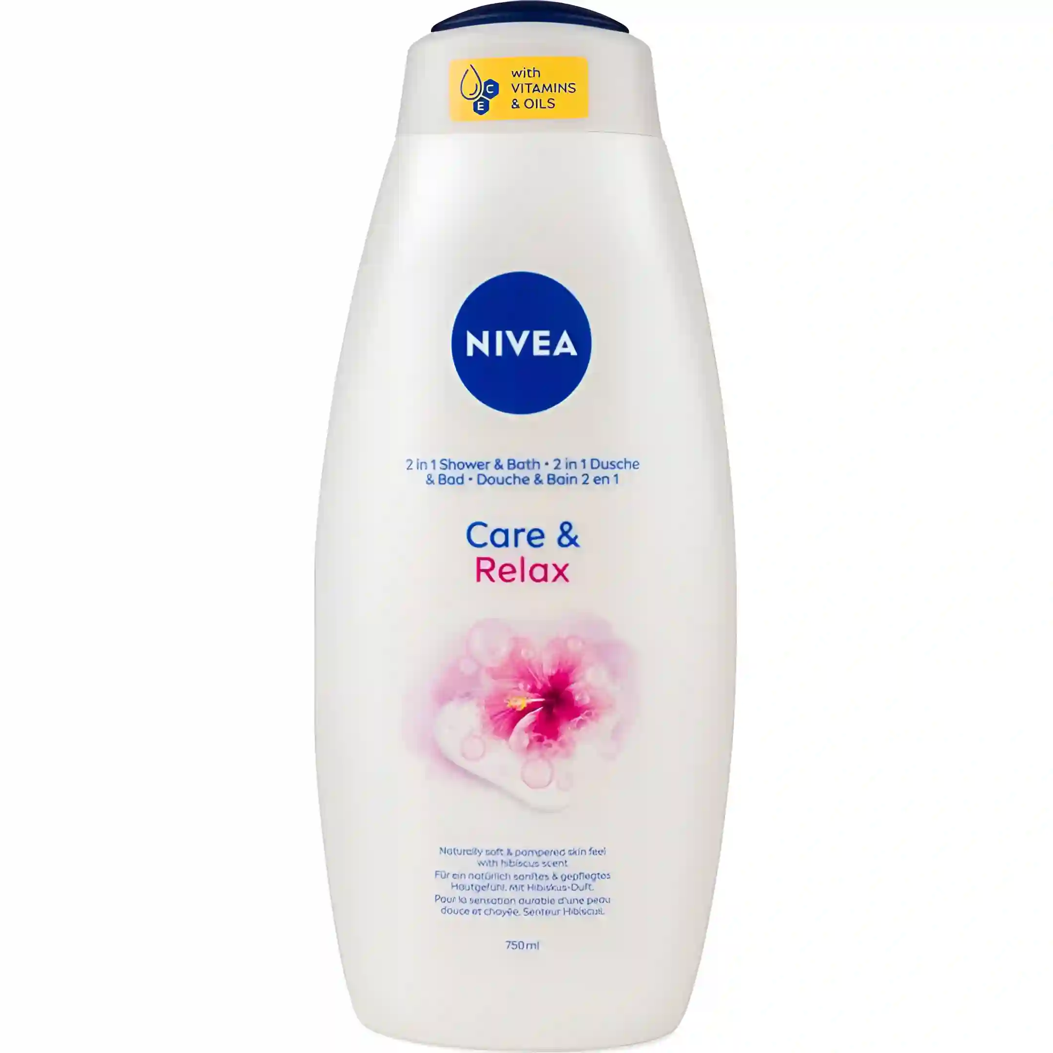 شامپو بدن نیوآ Nivea حاوی عصاره گل ختمی...