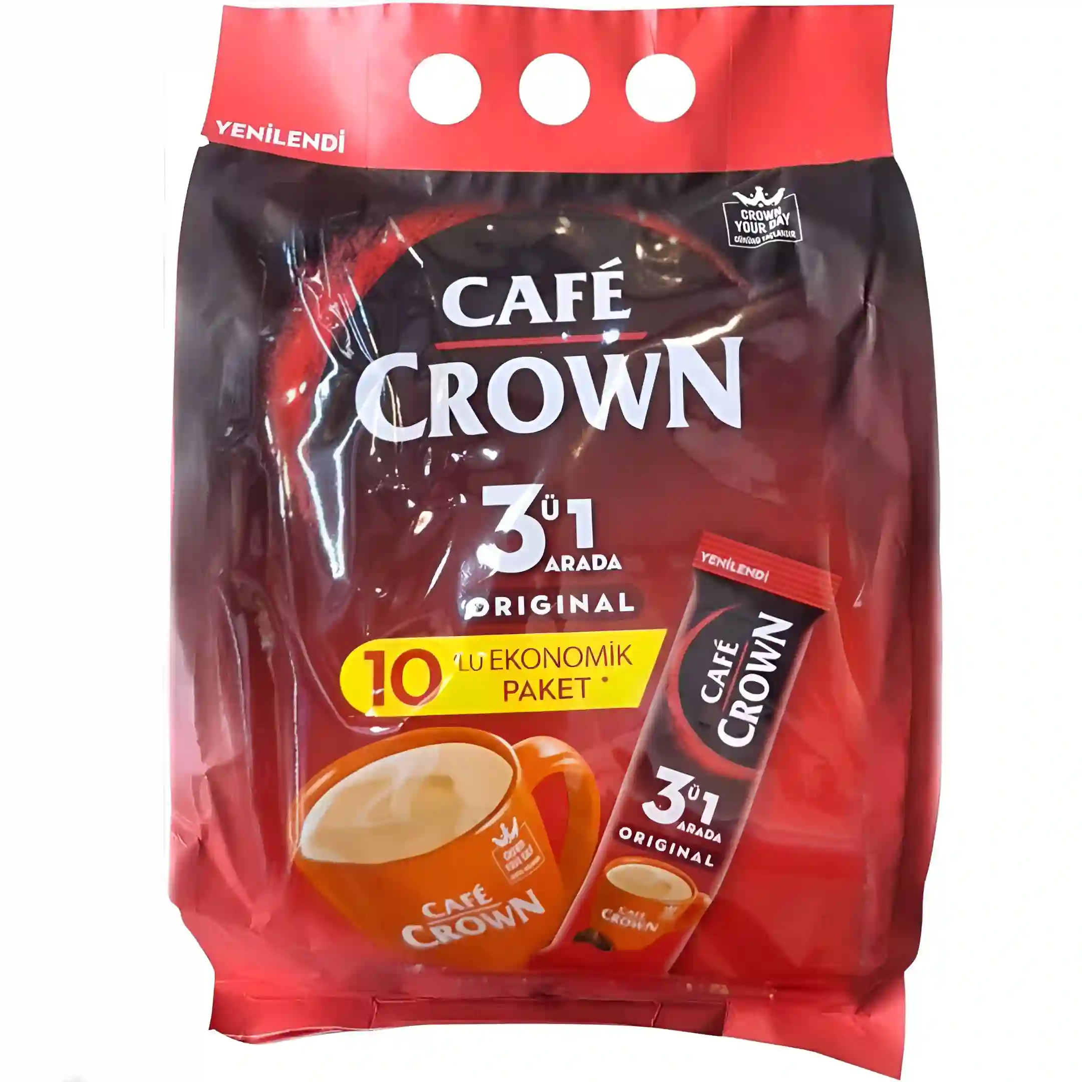 پودر قهوه فوری 3 در 1 کافه کراون...