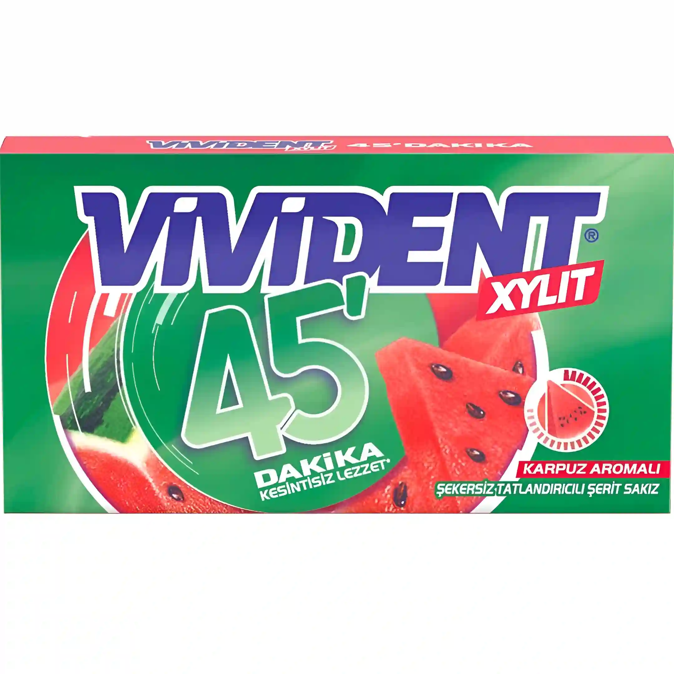 آدامس ویویدنت مدل 45 دقیقه با طعم هندوانه...