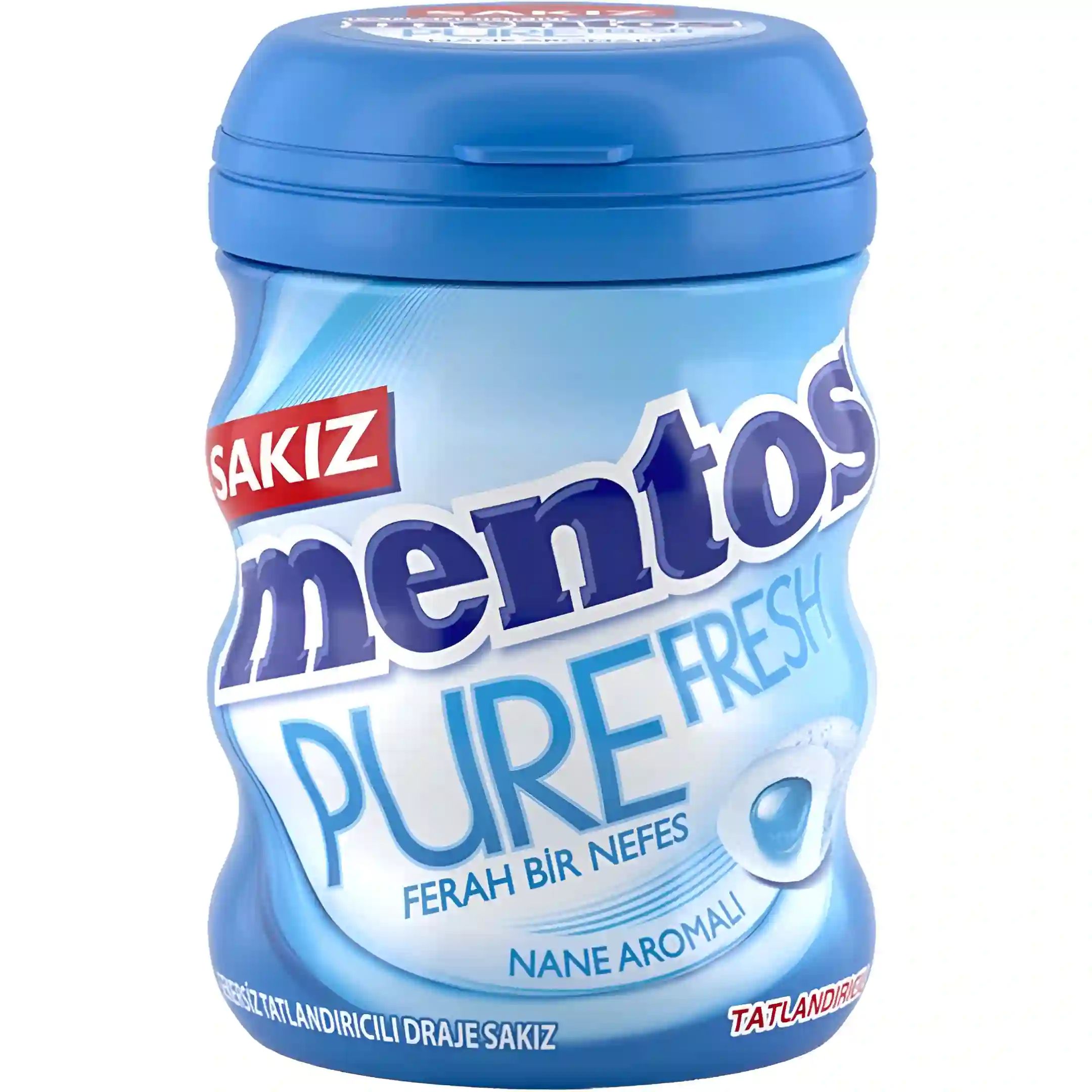 آدامس مغزدار بدون قند منتوس با طعم نعنا...