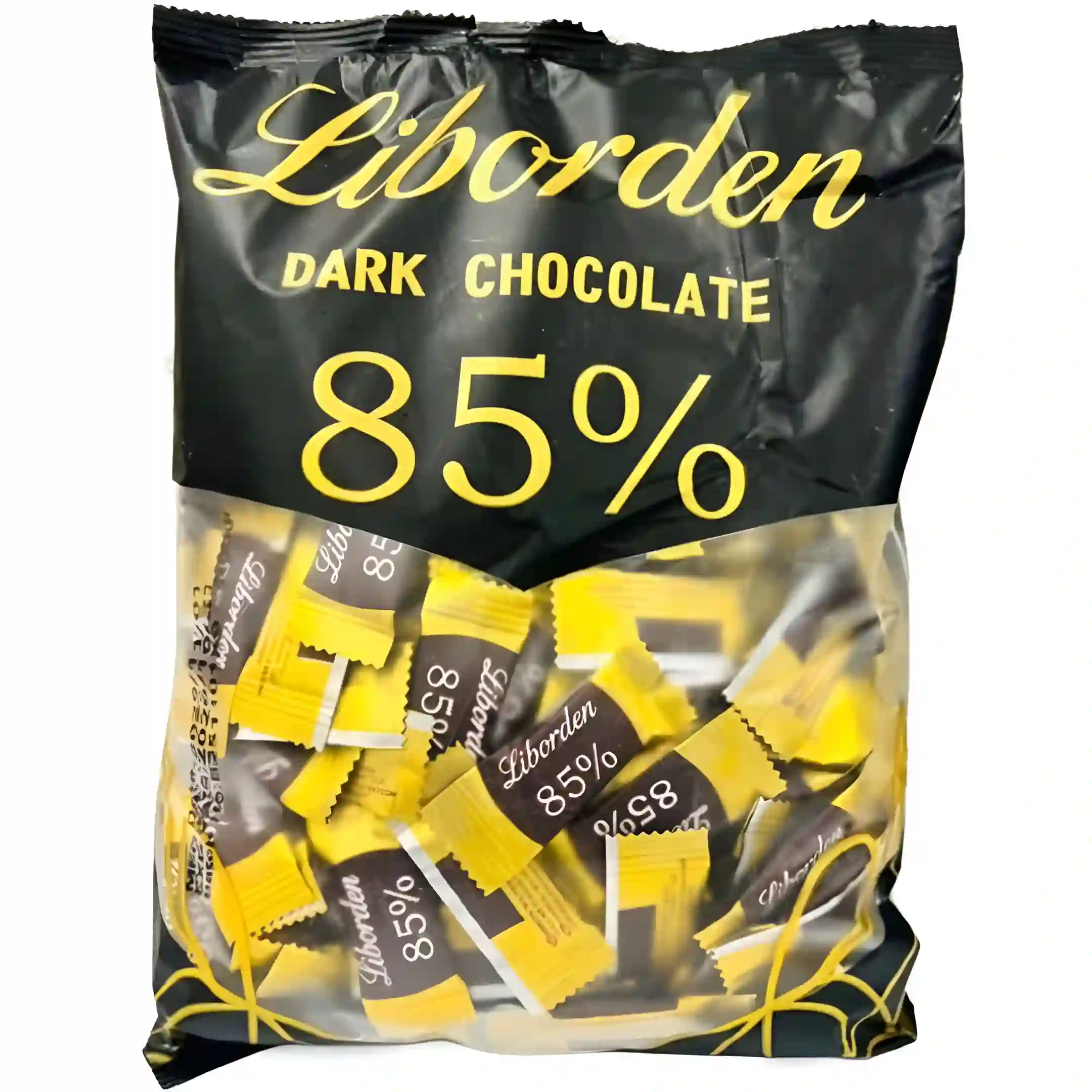شکلات تلخ 85 درصد لیبوردن Liborden Dark Chocolate...