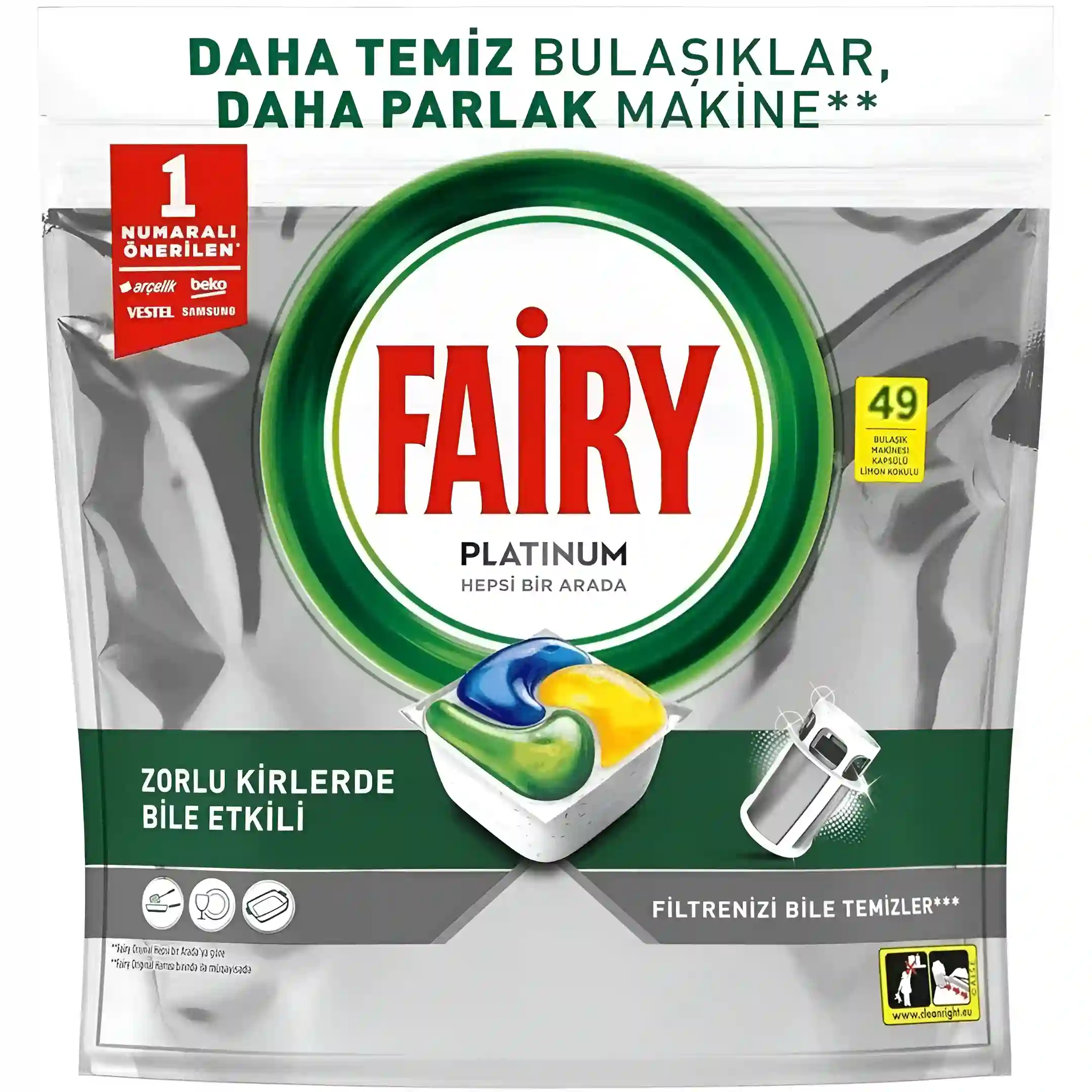 قرص ماشین ظرفشویی فیری Fairy مدل پلاتینیوم Platinum...