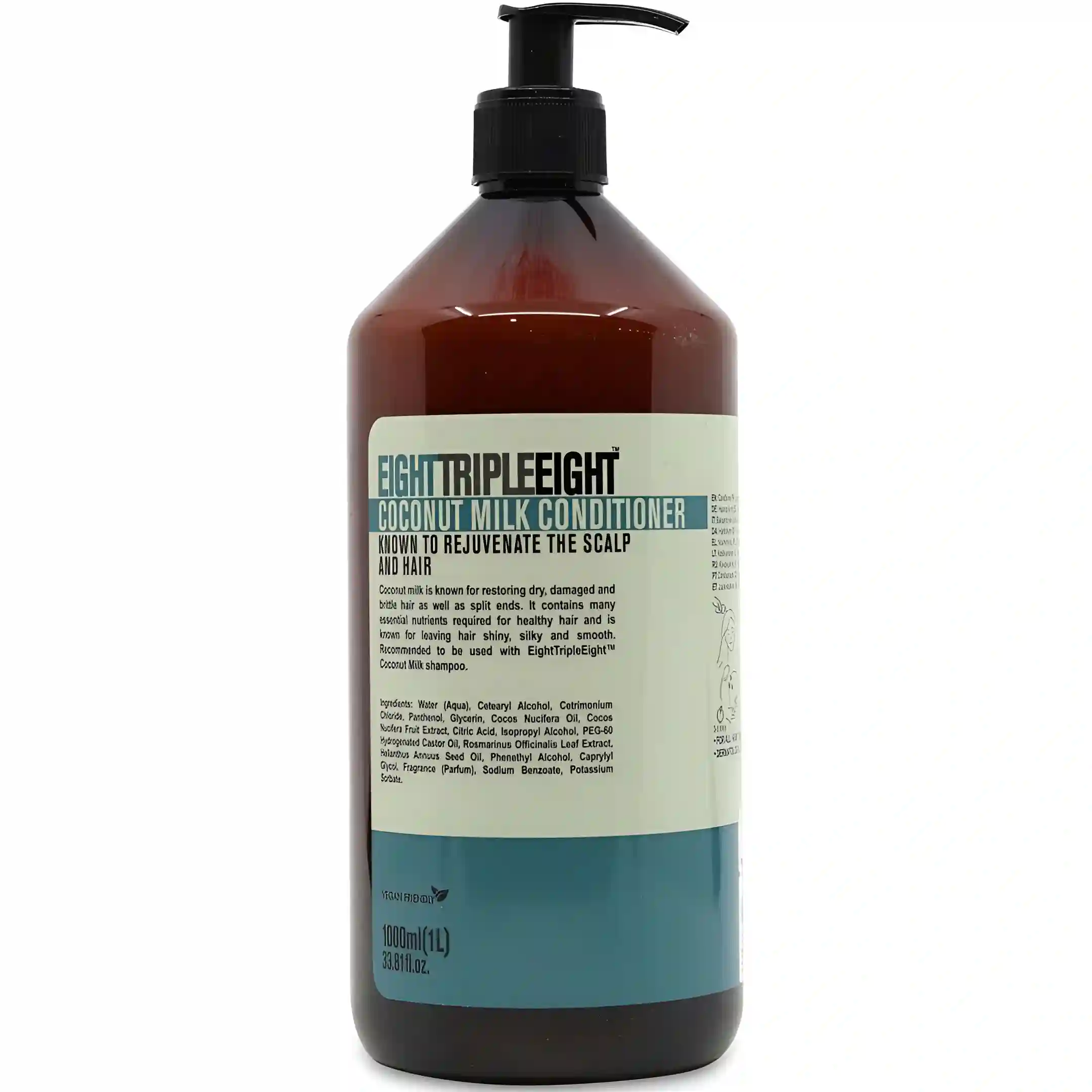 شامپو سر بازسازی کننده شیر نارگیل ایت تریپل...