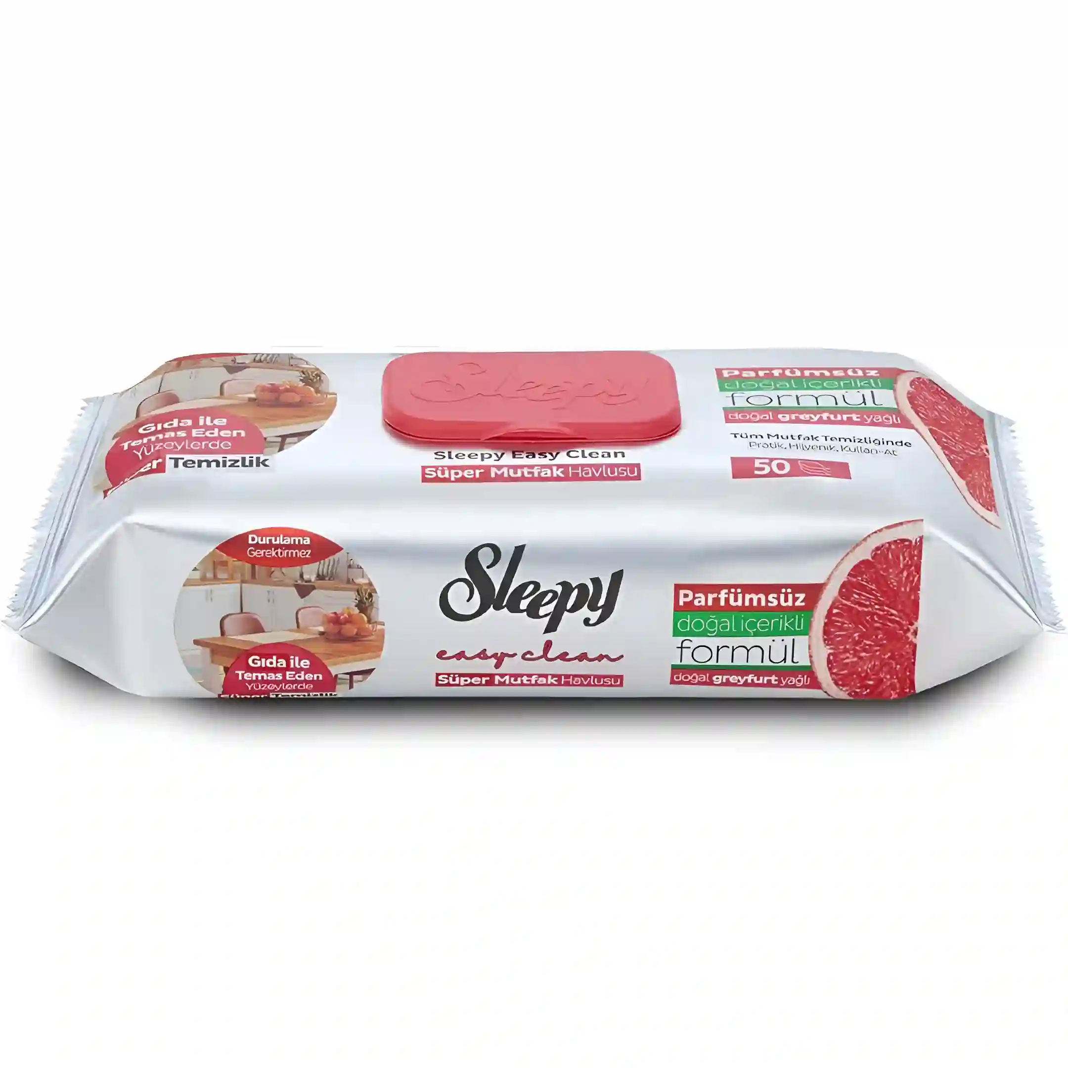 دستمال مرطوب اسلیپی Sleepy مخصوص سطوح آشپزخانه حاوی...