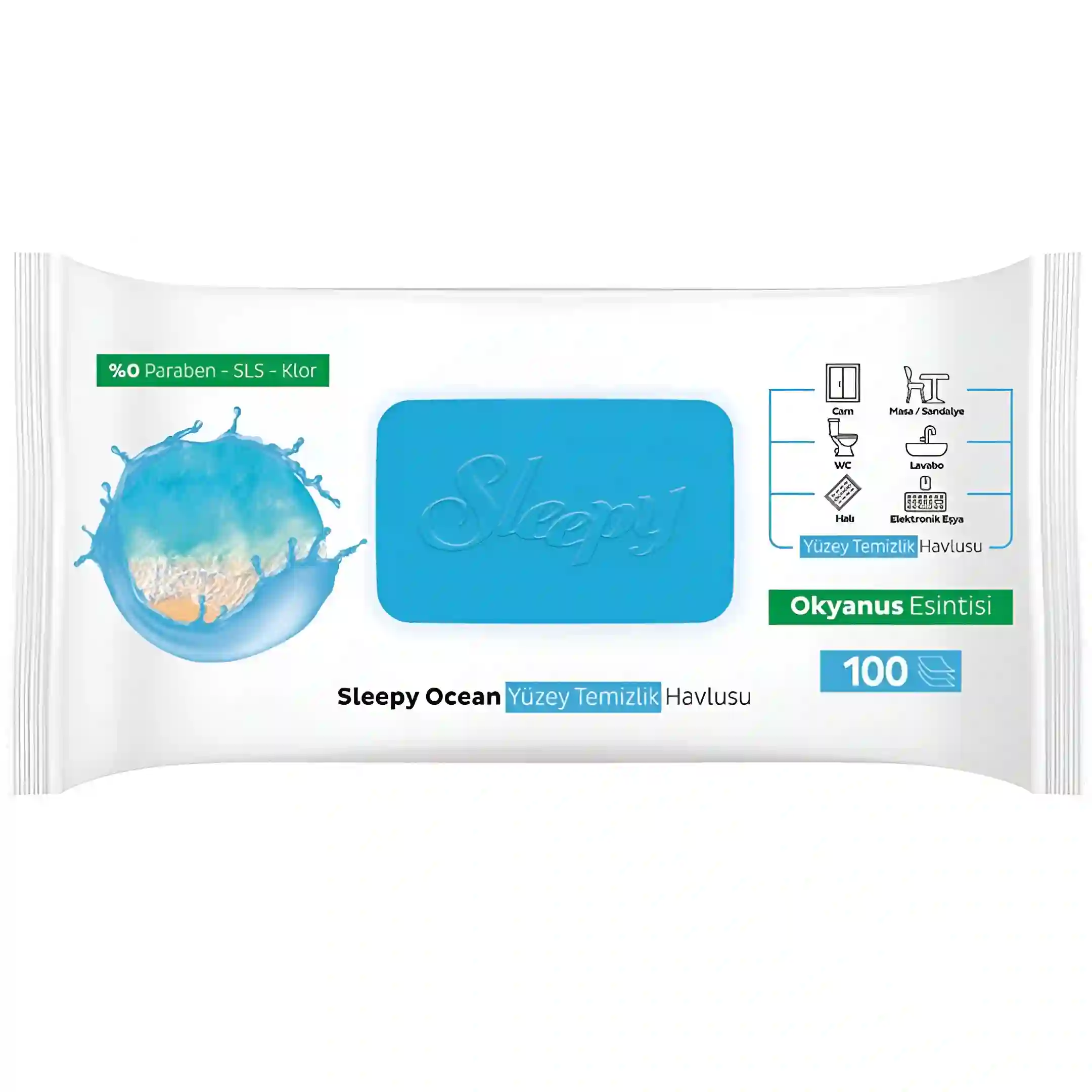 دستمال مرطوب چندمنظوره اسلیپی Sleepy مدل Pine حاوی...