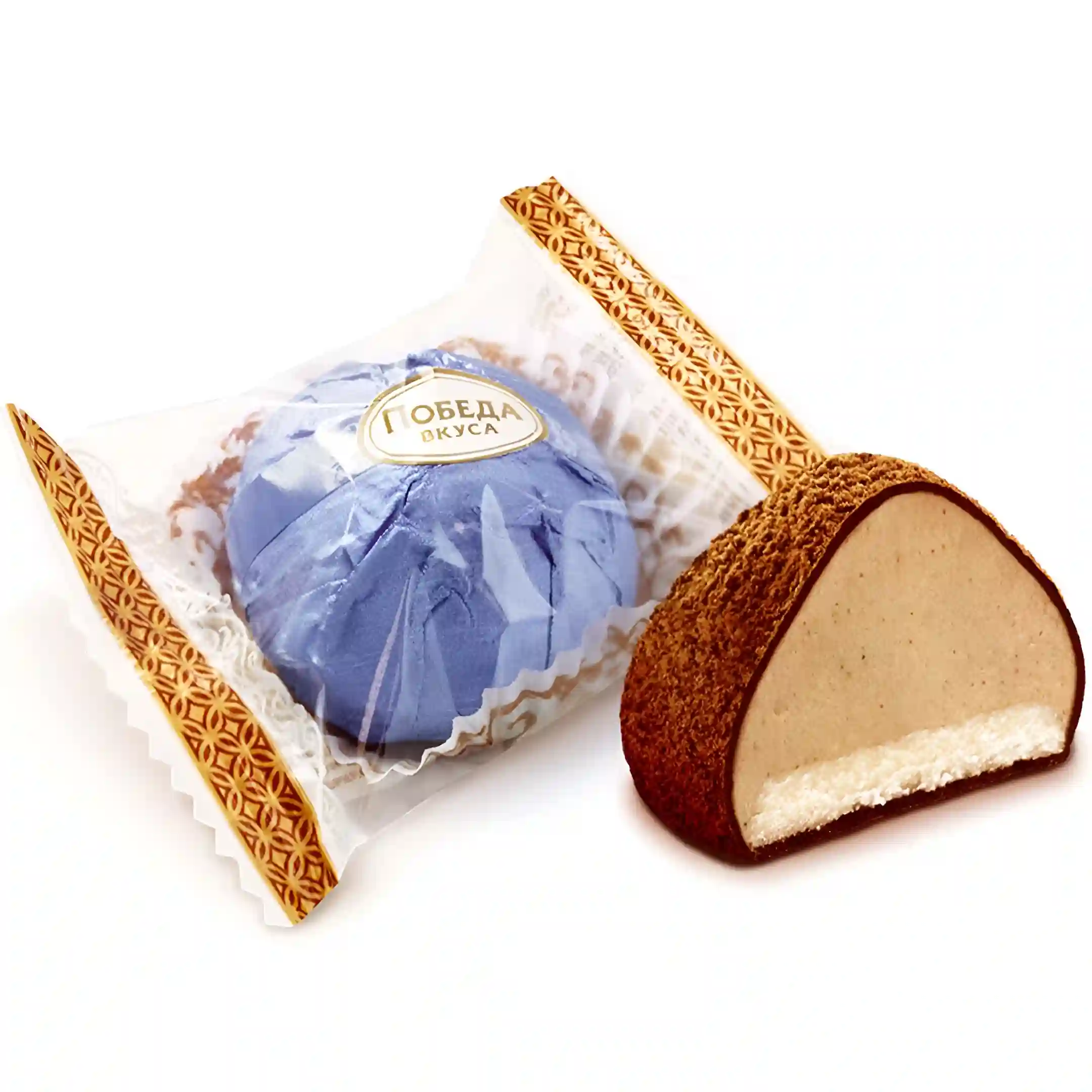 شکلات پذیرایی تلخ کله قندی پوبدا Pobeda با...