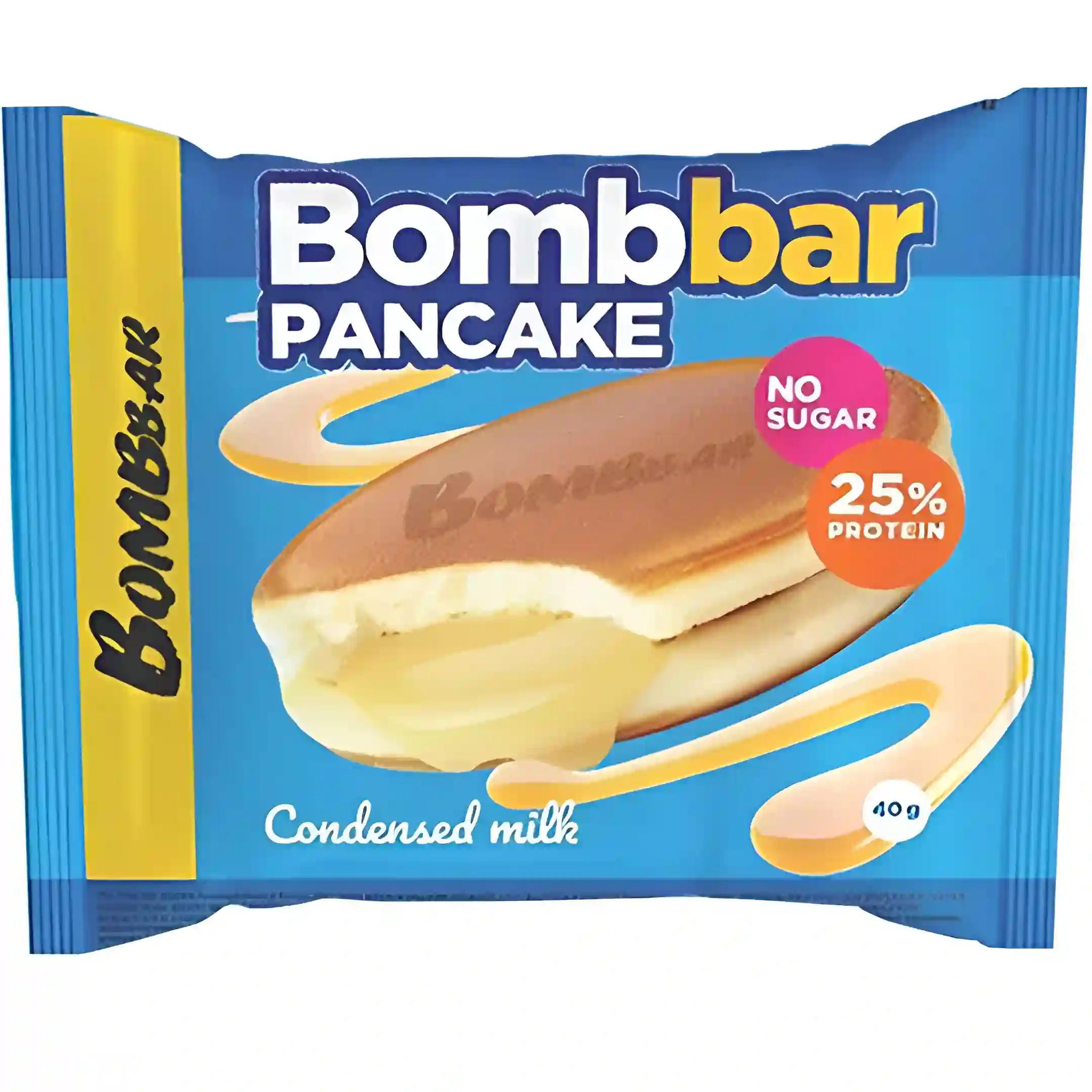 پنکیک پروتئینی بمببار با مغز شیر تغلیظ شده...