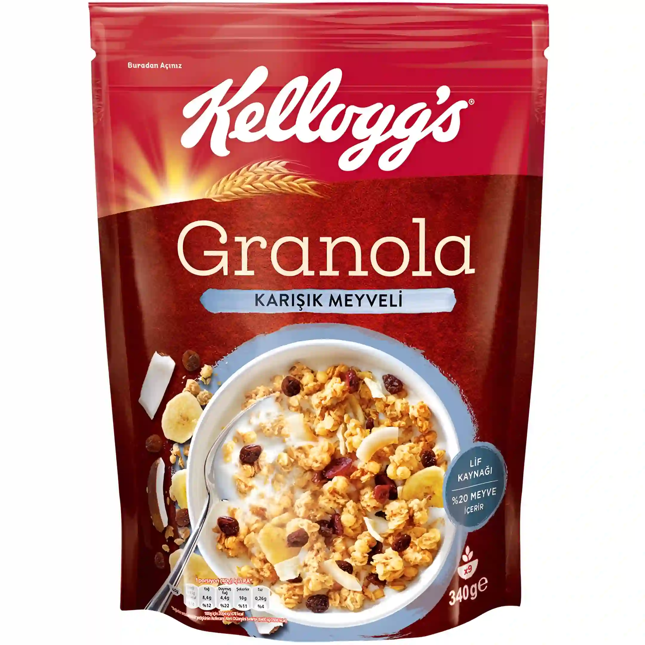 گرانولای جو دوسر کلاگز Kellogg’s Granola همراه با...