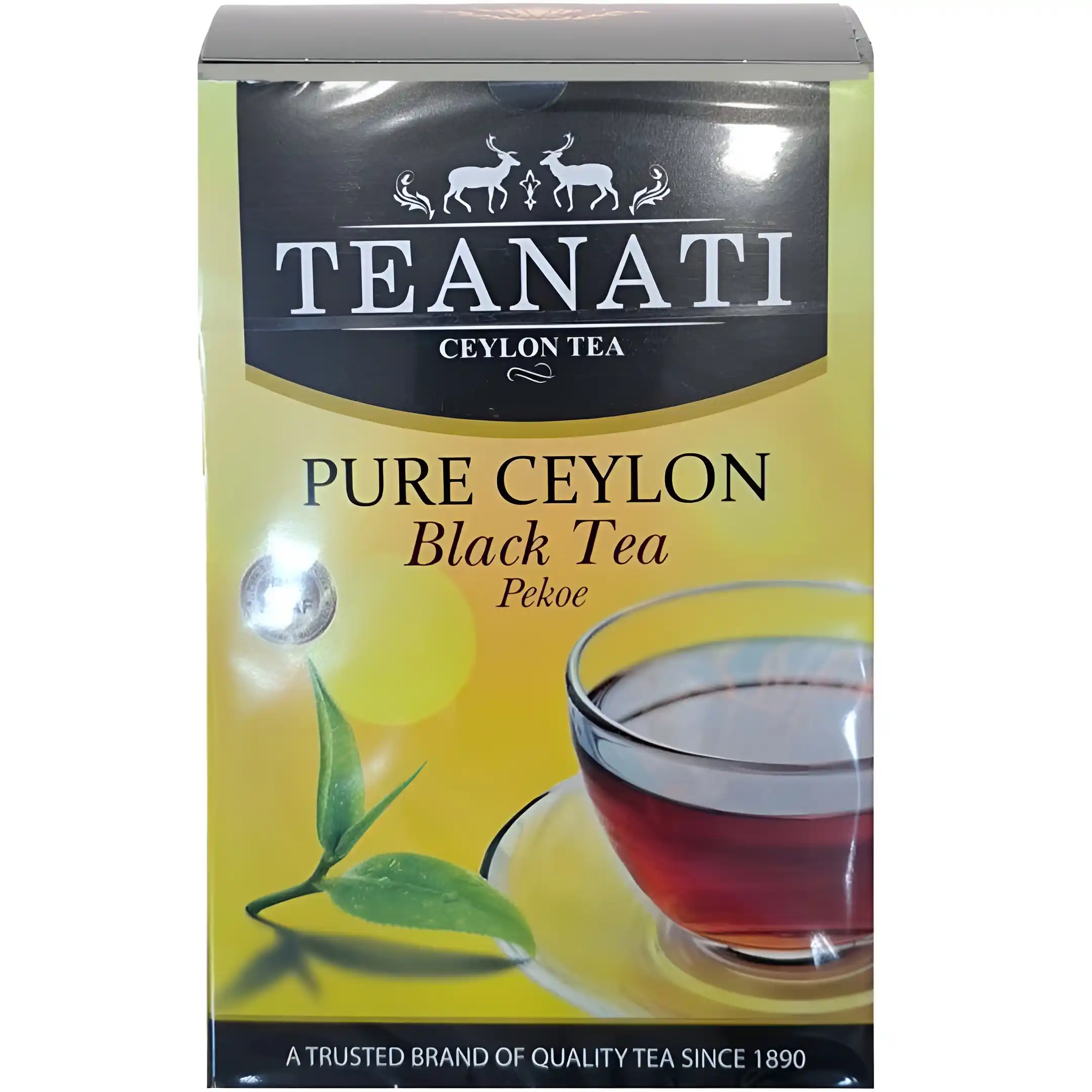 چای سیاه تیناتی Teanati Pure Ceylon Black Tea وزن 425 گرم
