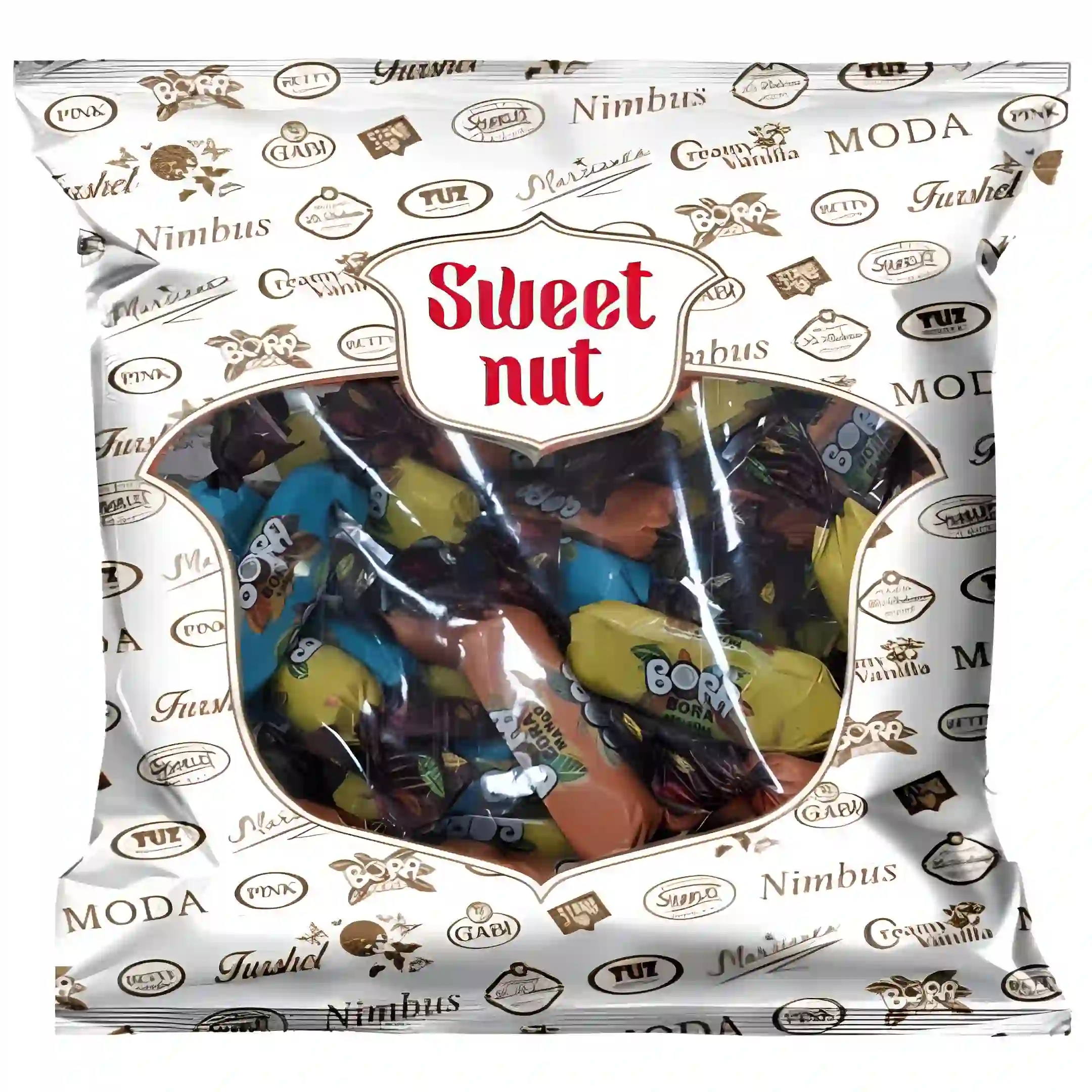 شکلات شیری کرمی Sweet Nut مدل BORA-BORA بسته...