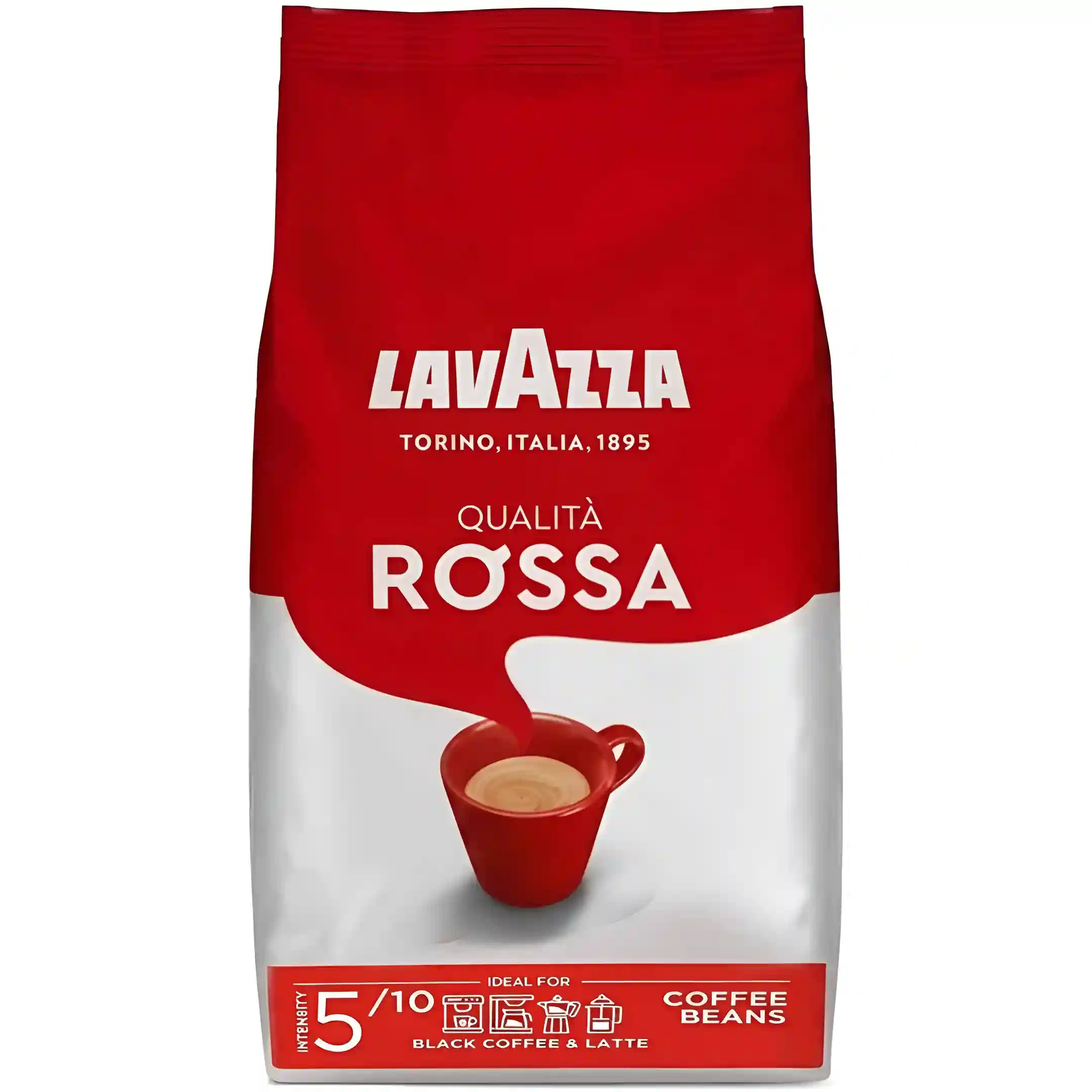 دانه قهوه لاوازا مدل کوالیتا روسا lavazza Qualita...
