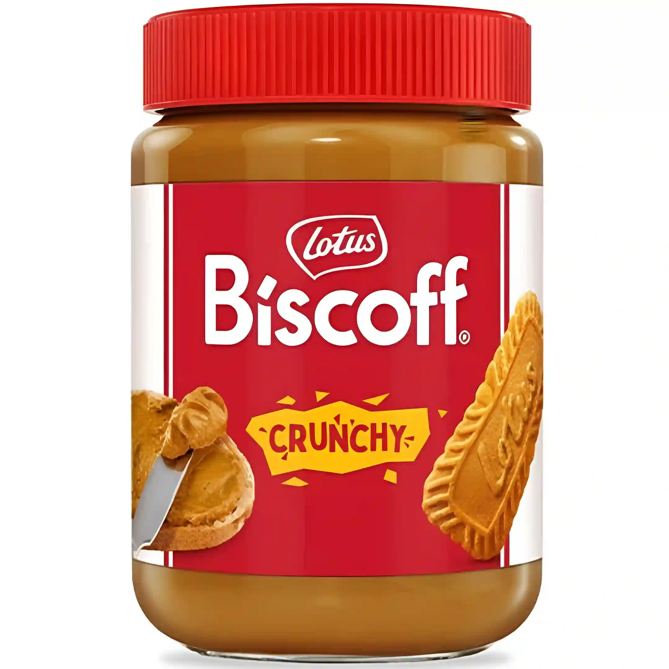 کره بیسکوییت لوتوس کرانچی Lotus Biscoff Crunchy وزن 380 گرم